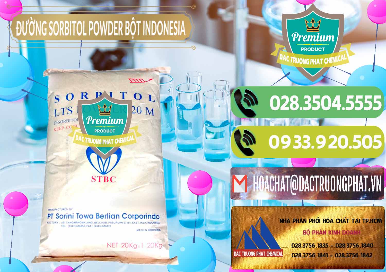 Chuyên cung ứng _ bán D-Sorbitol Bột - C6H14O6 Food Grade Indonesia - 0320 - Công ty chuyên cung cấp _ nhập khẩu hóa chất tại TP.HCM - hoachatmientay.vn