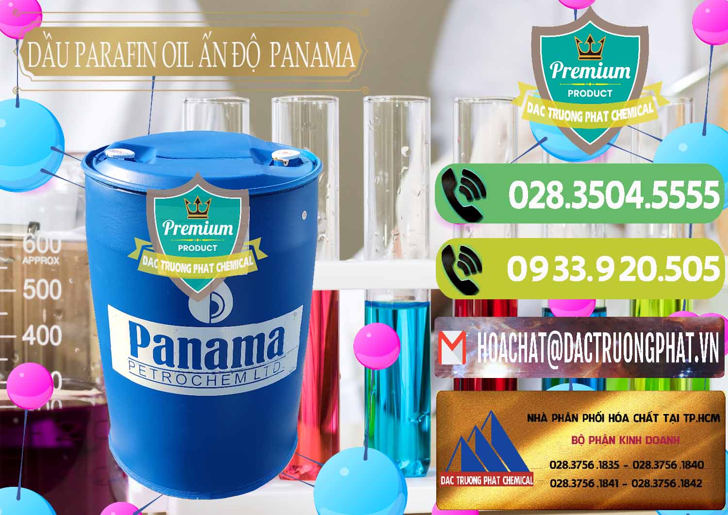 Công ty cung cấp _ bán Dầu Parafin Oil Panama Ấn Độ India - 0061 - Cty kinh doanh _ phân phối hóa chất tại TP.HCM - hoachatmientay.vn