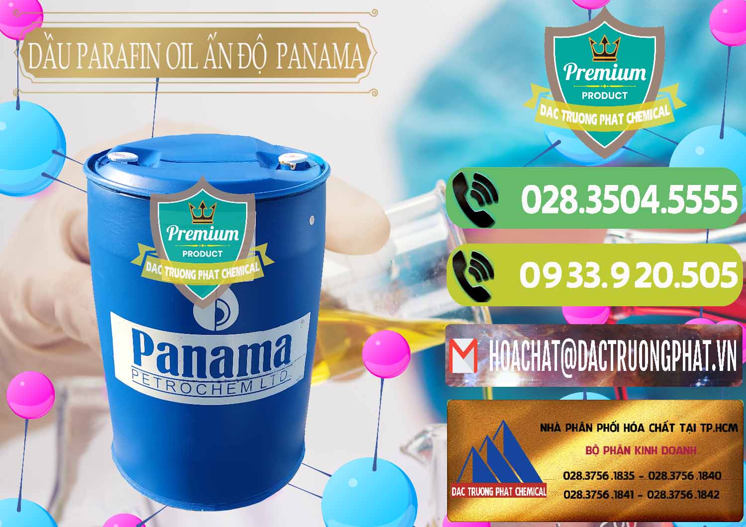 Nơi chuyên phân phối & bán Dầu Parafin Oil Panama Ấn Độ India - 0061 - Nơi cung cấp - bán hóa chất tại TP.HCM - hoachatmientay.vn