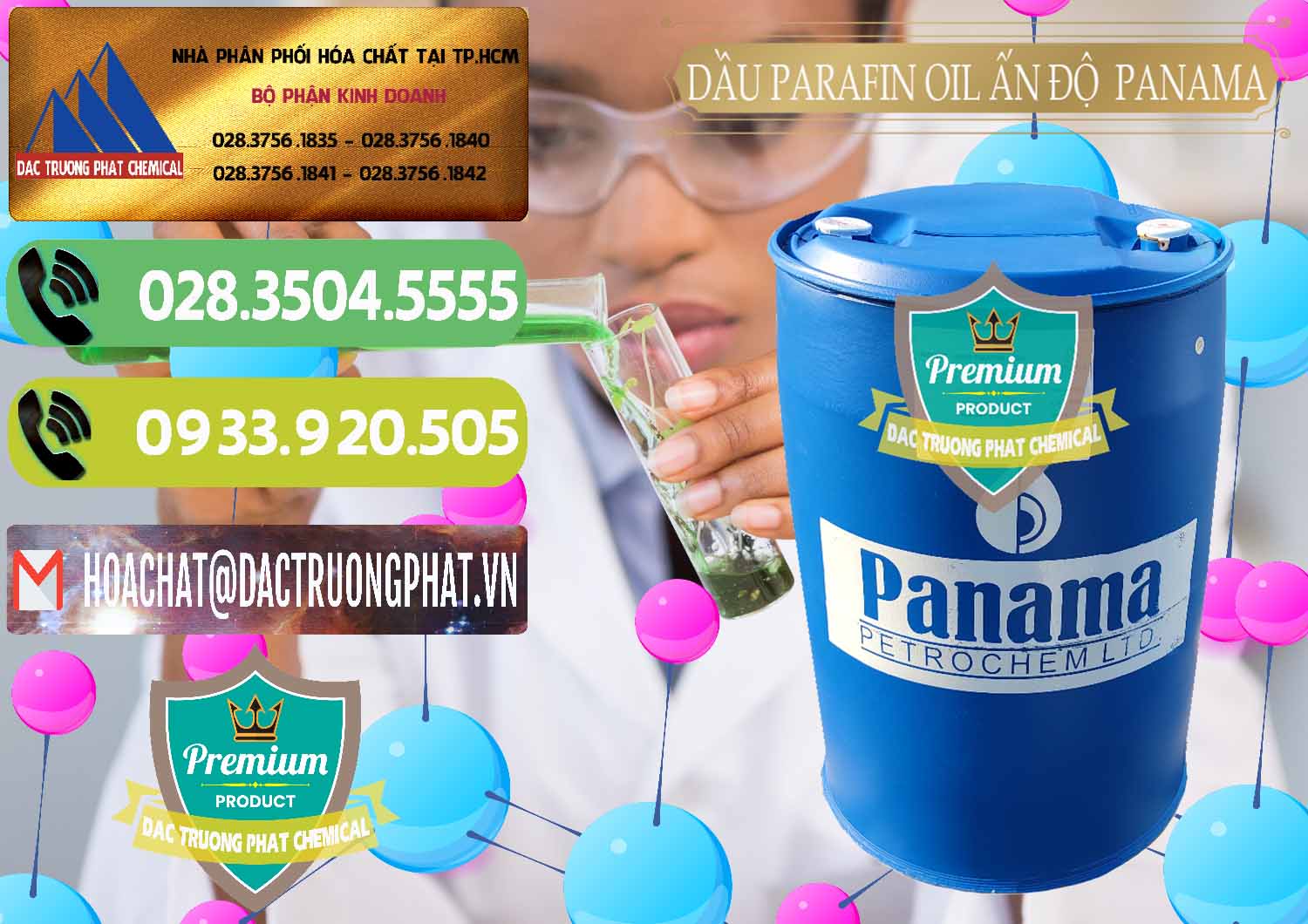 Đơn vị chuyên kinh doanh - bán Dầu Parafin Oil Panama Ấn Độ India - 0061 - Cty chuyên cung cấp và nhập khẩu hóa chất tại TP.HCM - hoachatmientay.vn