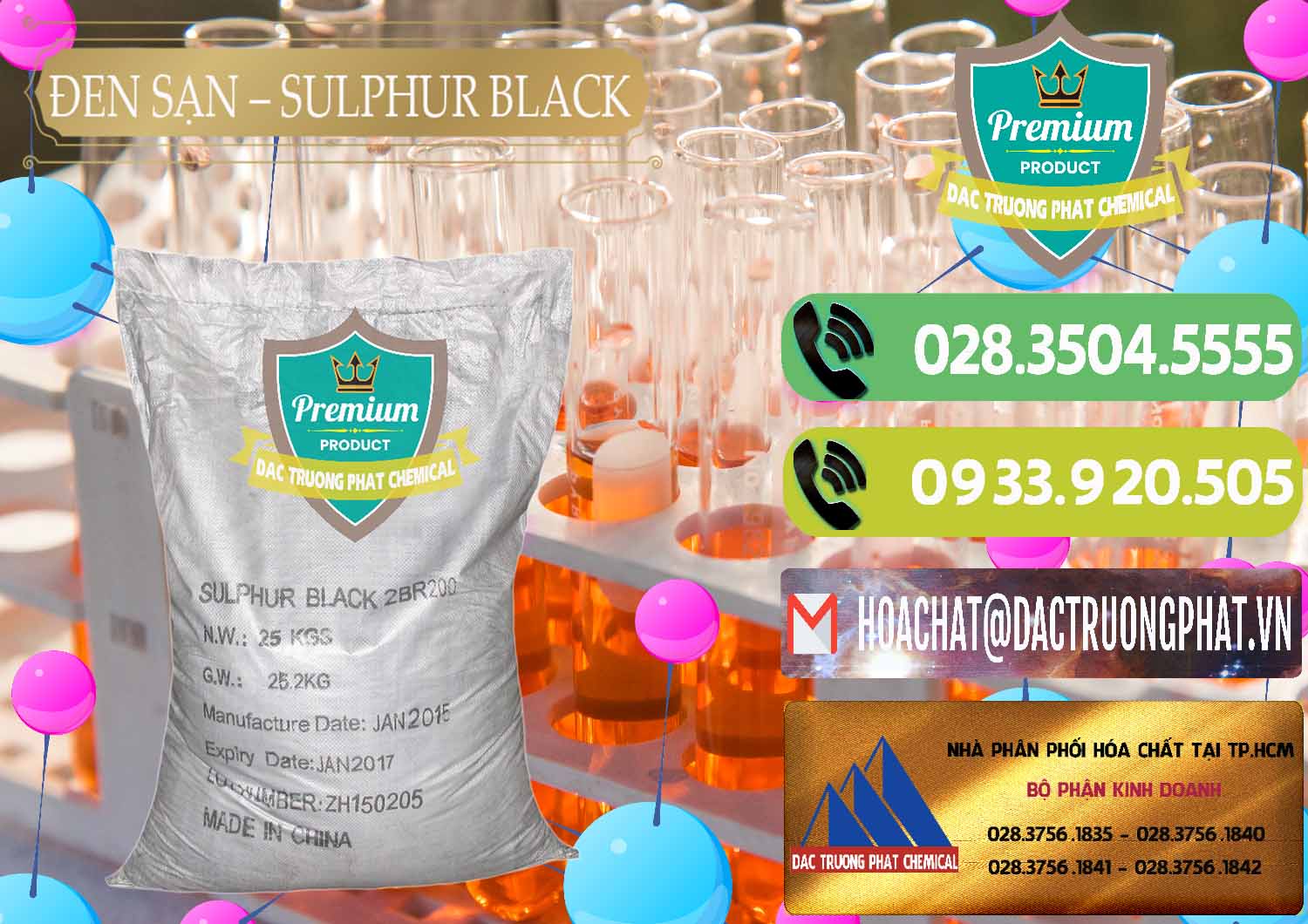Công ty nhập khẩu và bán Đen Sạn – Sulphur Black Trung Quốc China - 0062 - Cung cấp ( bán ) hóa chất tại TP.HCM - hoachatmientay.vn
