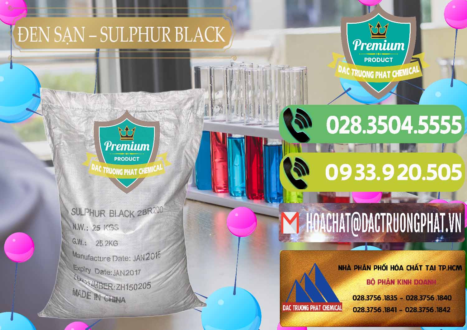 Công ty chuyên nhập khẩu ( bán ) Đen Sạn – Sulphur Black Trung Quốc China - 0062 - Nhà cung cấp & kinh doanh hóa chất tại TP.HCM - hoachatmientay.vn