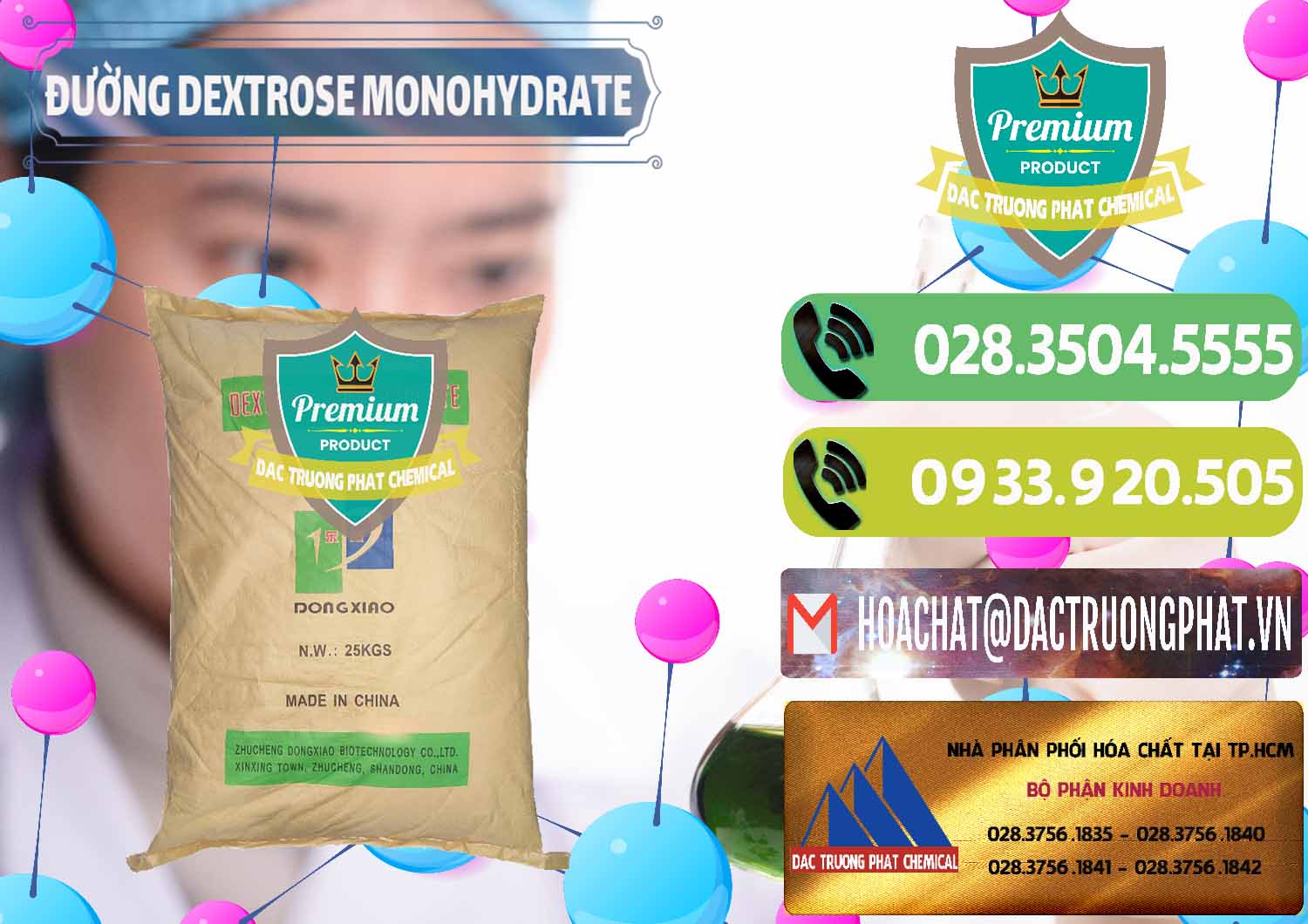Nơi chuyên phân phối & bán Đường Dextrose Monohydrate Food Grade Dongxiao Trung Quốc China - 0063 - Công ty phân phối - nhập khẩu hóa chất tại TP.HCM - hoachatmientay.vn