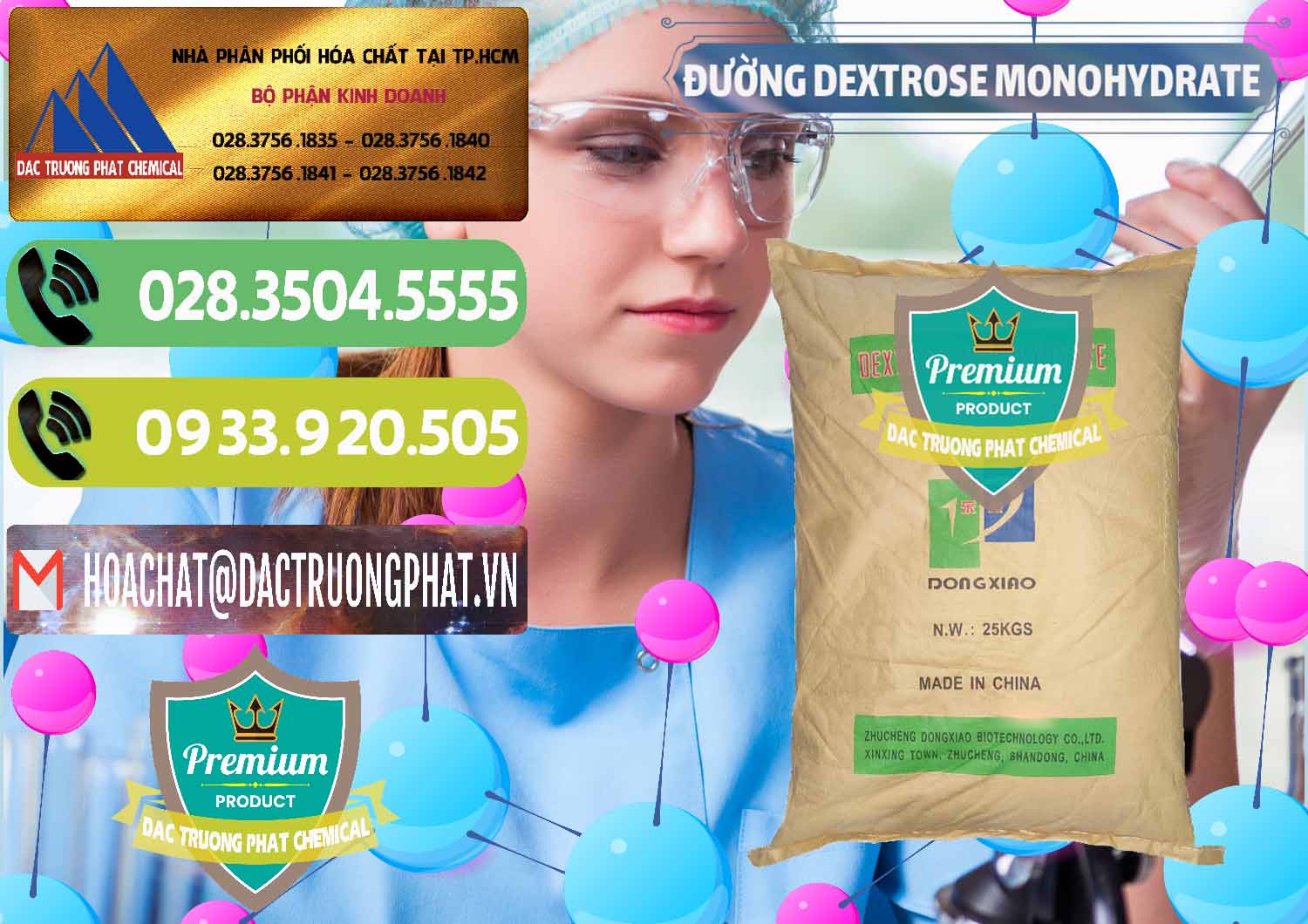 Công ty cung ứng & bán Đường Dextrose Monohydrate Food Grade Dongxiao Trung Quốc China - 0063 - Chuyên kinh doanh ( phân phối ) hóa chất tại TP.HCM - hoachatmientay.vn