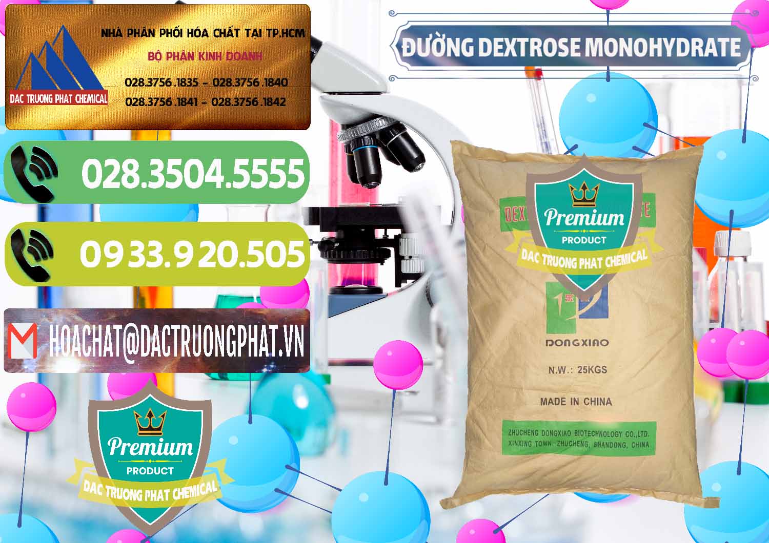 Công ty chuyên cung ứng ( bán ) Đường Dextrose Monohydrate Food Grade Dongxiao Trung Quốc China - 0063 - Nhà phân phối ( cung cấp ) hóa chất tại TP.HCM - hoachatmientay.vn