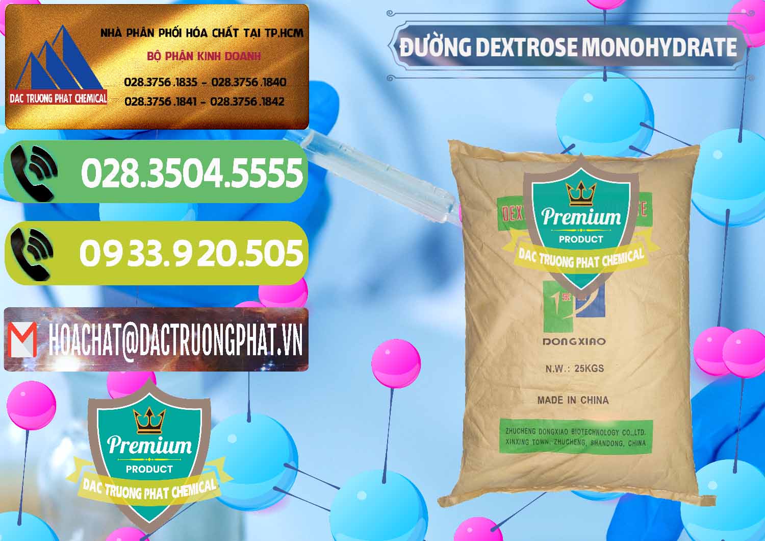 Đơn vị chuyên bán _ cung cấp Đường Dextrose Monohydrate Food Grade Dongxiao Trung Quốc China - 0063 - Công ty phân phối và cung ứng hóa chất tại TP.HCM - hoachatmientay.vn