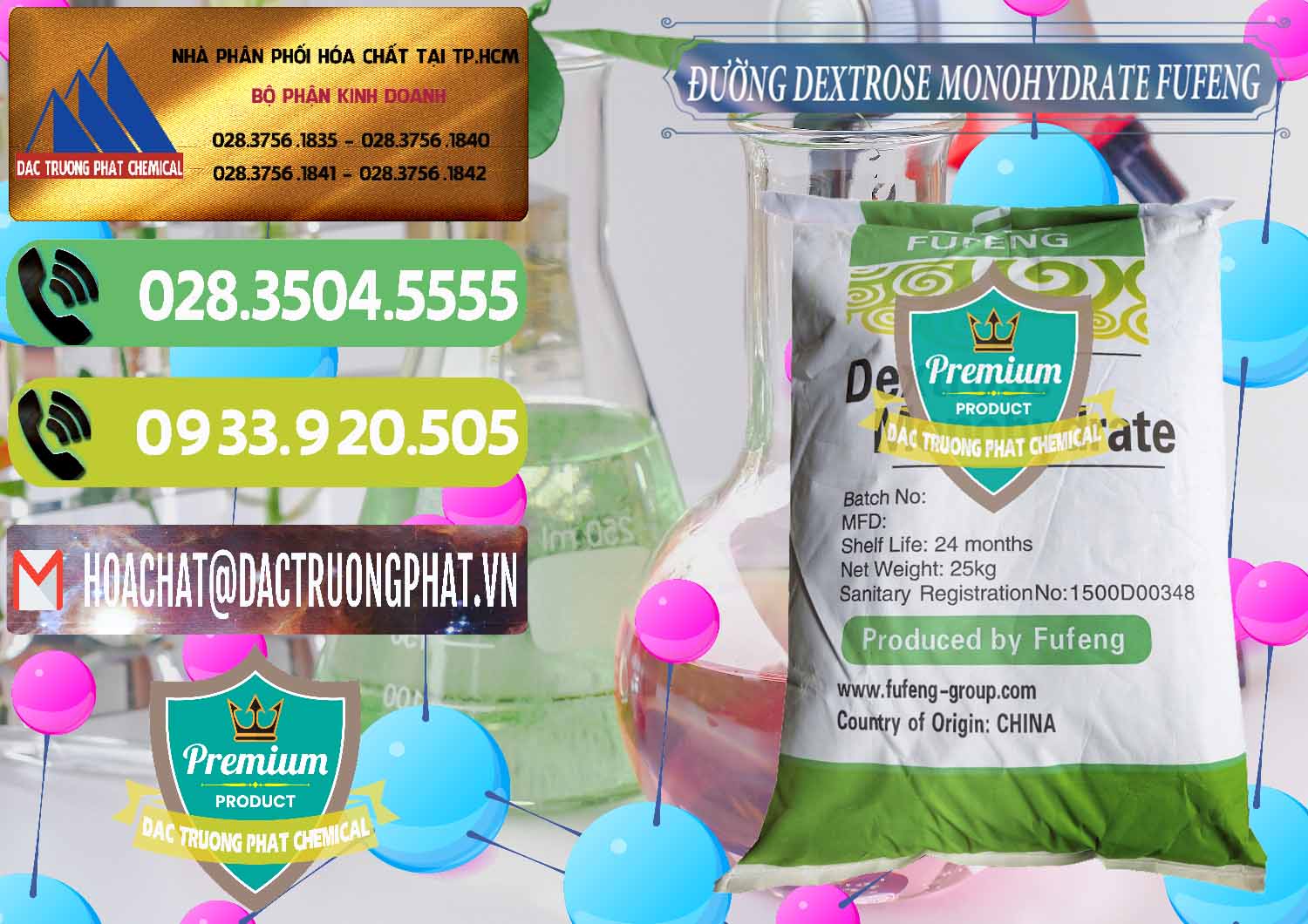 Cty chuyên bán - phân phối Đường Dextrose Monohydrate Food Grade Fufeng Trung Quốc China - 0223 - Cty nhập khẩu & phân phối hóa chất tại TP.HCM - hoachatmientay.vn