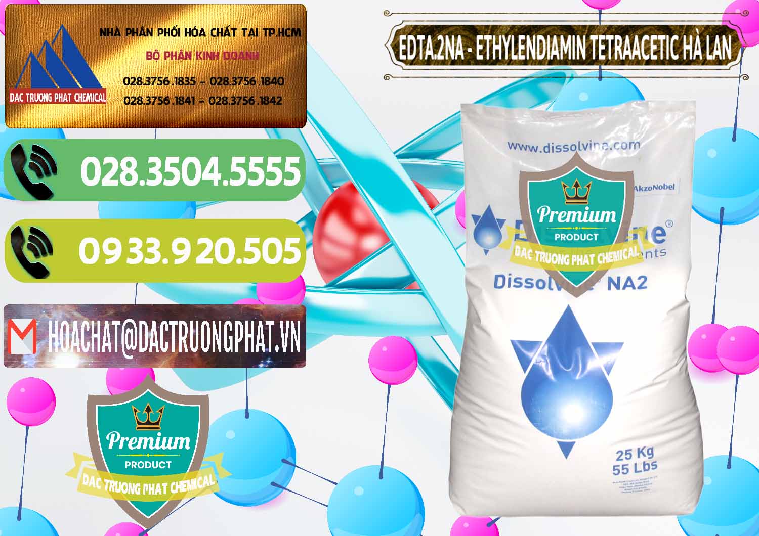 Đơn vị nhập khẩu và bán EDTA.2NA - Ethylendiamin Tetraacetic Dissolvine Hà Lan Netherlands - 0064 - Chuyên phân phối _ cung cấp hóa chất tại TP.HCM - hoachatmientay.vn