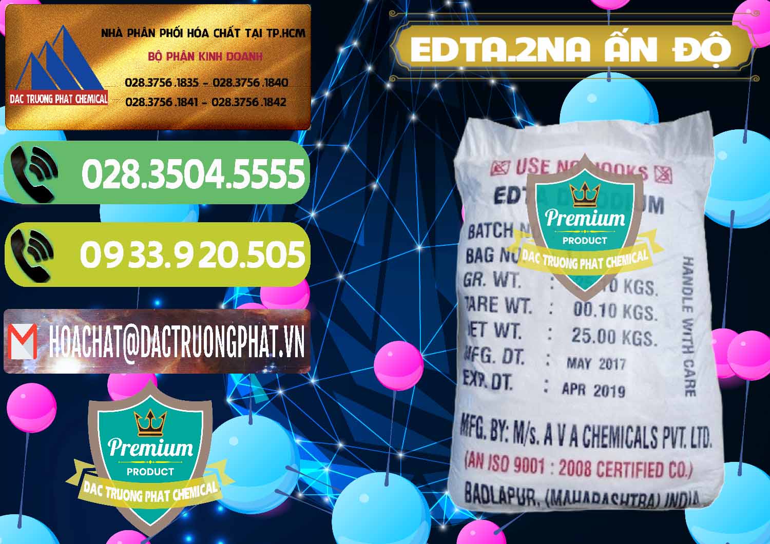 Đơn vị kinh doanh ( bán ) EDTA.2NA - Ethylendiamin Tetraacetic Ấn Độ India - 0416 - Nơi chuyên bán _ phân phối hóa chất tại TP.HCM - hoachatmientay.vn