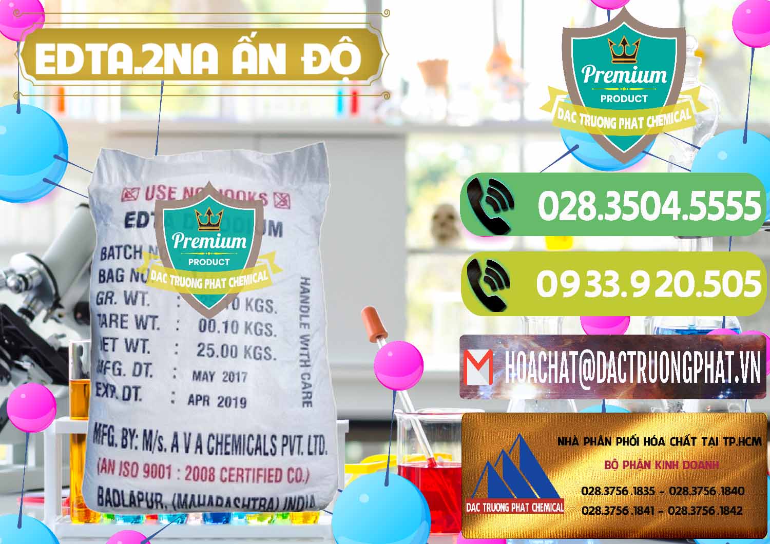 Địa chỉ chuyên thương mại Œ bán Edta _ Powder Disodium Ethylen Diamin Tetraacetate Ấn Độ India tại Sóc Trăng Công ty kinh doanh - bán EDTA.2NA - Ethylendiamin Tetraacetic Ấn Độ India - 0416 - Chuyên phân phối _ nhập khẩu hóa chất tại TP.HCM - hoachatmientay.vn