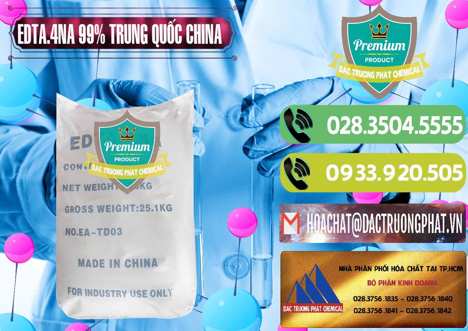 Công ty chuyên cung ứng & bán EDTA.4NA - EDTA Muối 99% Trung Quốc China - 0292 - Bán _ phân phối hóa chất tại TP.HCM - hoachatmientay.vn
