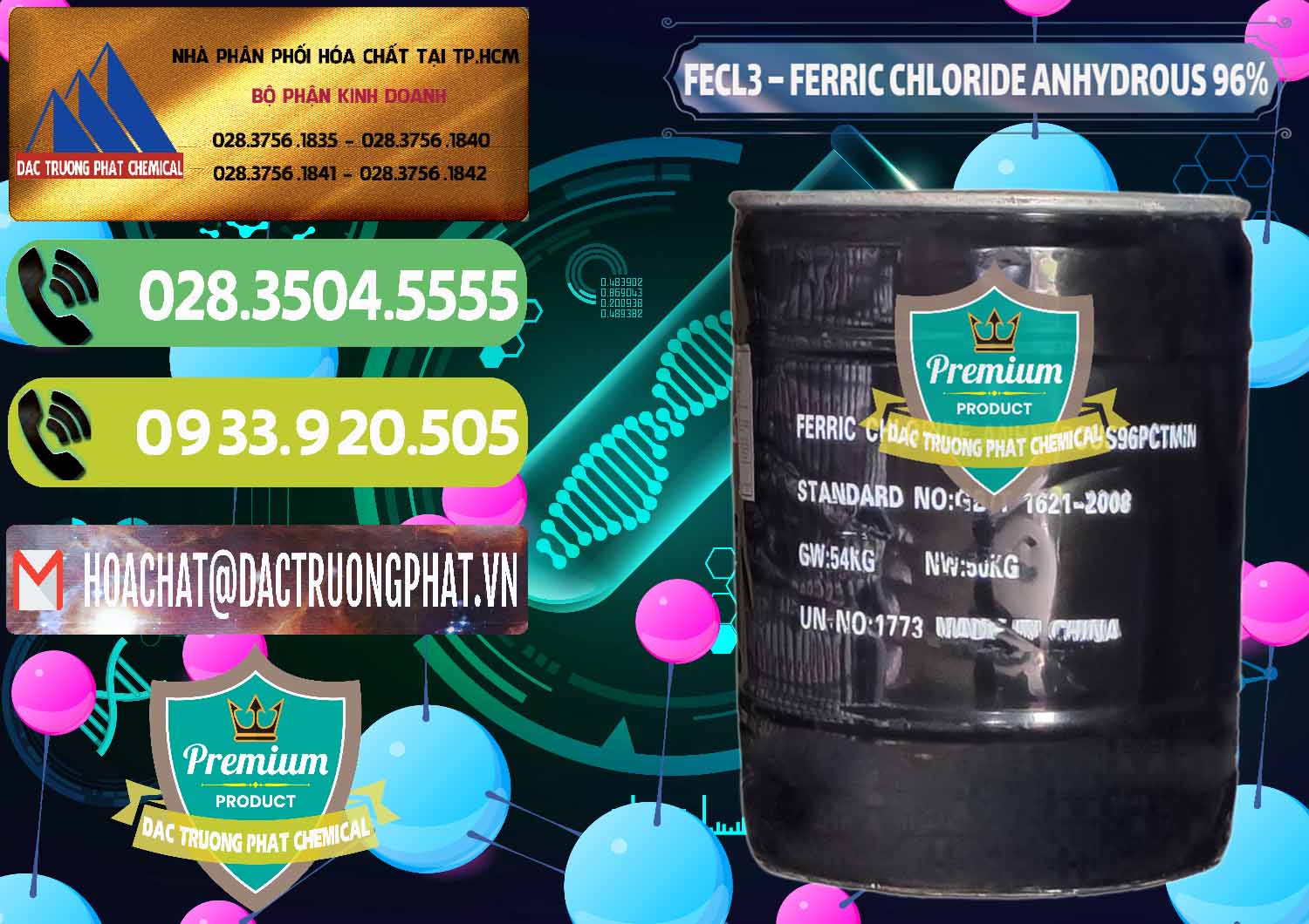 Đơn vị chuyên bán & cung cấp FECL3 – Ferric Chloride Anhydrous 96% Trung Quốc China - 0065 - Đơn vị chuyên phân phối & nhập khẩu hóa chất tại TP.HCM - hoachatmientay.vn