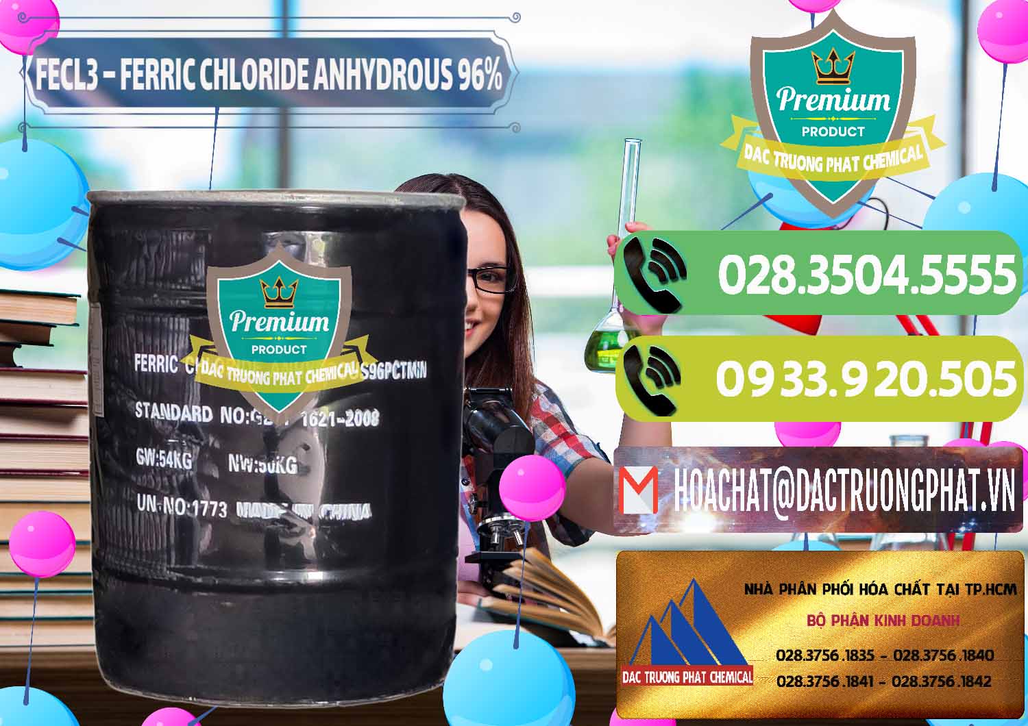 Cty chuyên bán * cung ứng Hóa chất FECL3 Dạng Bột - Ferric Chloride Dạng Bột Anhydrous Trung Quốc China tại Vĩnh Long Cty chuyên bán _ phân phối FECL3 – Ferric Chloride Anhydrous 96% Trung Quốc China - 0065 - Công ty chuyên cung cấp và nhập khẩu hóa chất tại TP.HCM - hoachatmientay.vn