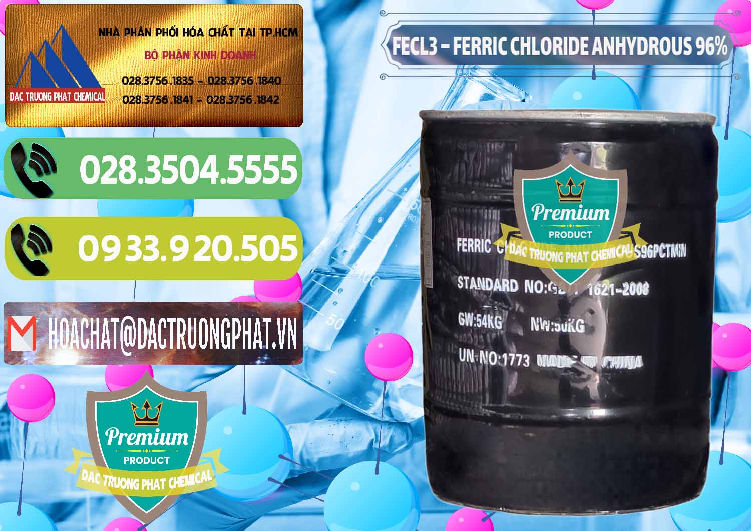 FECL3 – Ferric Chloride Anhydrous 96% Trung Quốc China Cty bán _ cung cấp FECL3 – Ferric Chloride Anhydrous 96% Trung Quốc China - 0065 - Nơi chuyên bán _ cung cấp hóa chất tại TP.HCM - hoachatmientay.vn