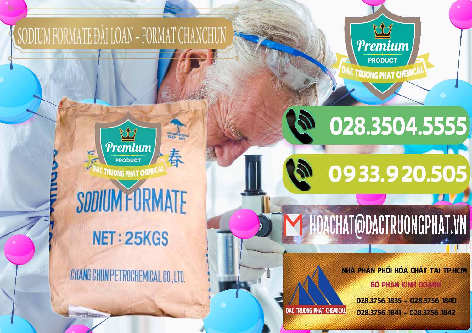 Chuyên bán _ cung ứng Sodium Formate - Natri Format Đài Loan Taiwan - 0141 - Cty phân phối ( cung ứng ) hóa chất tại TP.HCM - hoachatmientay.vn