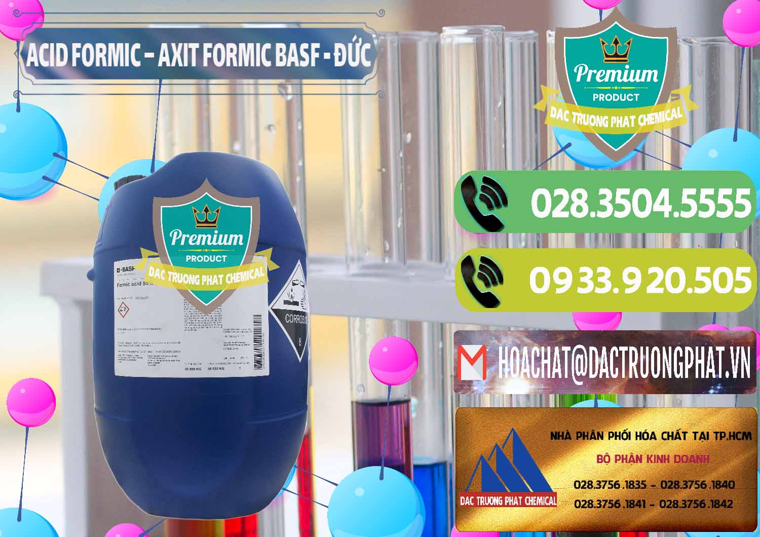 Chuyên phân phối ( bán ) Acid Formic - Axit Formic BASF Đức Germany - 0028 - Cung ứng ( phân phối ) hóa chất tại TP.HCM - hoachatmientay.vn