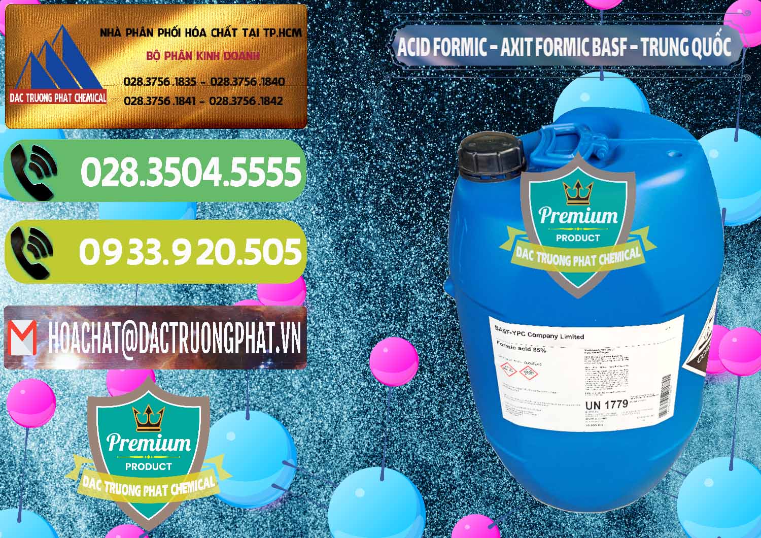 Nơi bán - cung ứng Acid Formic - Axit Formic BASF Trung Quốc China - 0025 - Nhà cung cấp - nhập khẩu hóa chất tại TP.HCM - hoachatmientay.vn