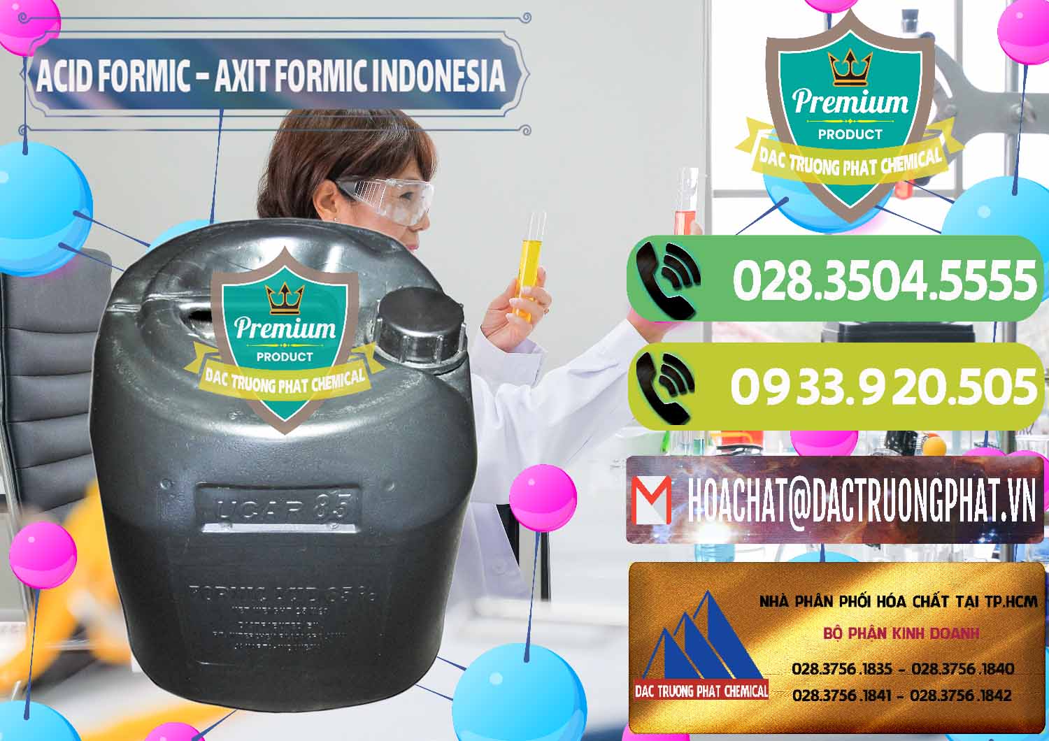 Đơn vị cung ứng & bán Acid Formic - Axit Formic Indonesia - 0026 - Phân phối _ nhập khẩu hóa chất tại TP.HCM - hoachatmientay.vn