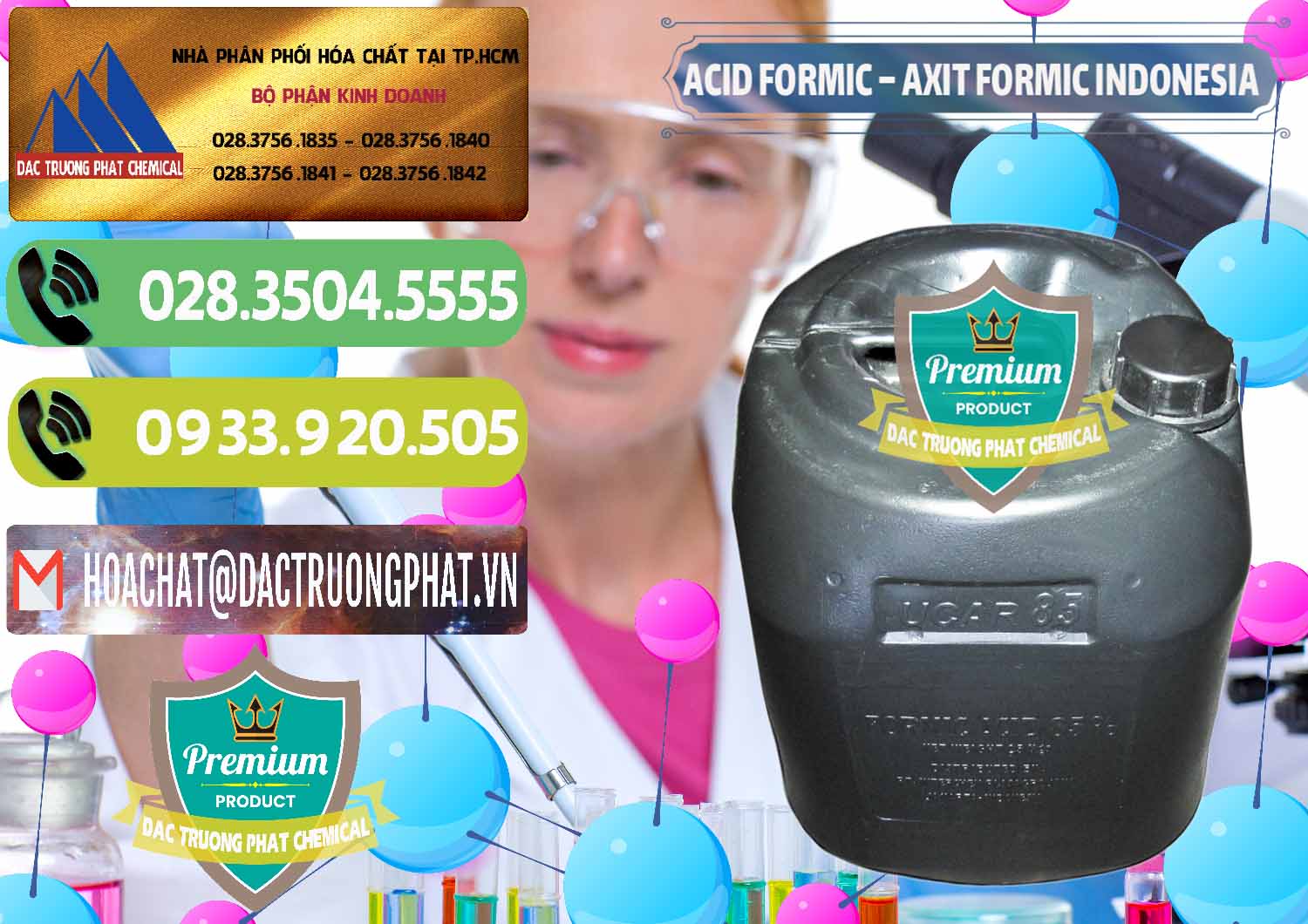 Nơi chuyên bán - cung cấp Acid Formic - Axit Formic Indonesia - 0026 - Nhà phân phối & cung ứng hóa chất tại TP.HCM - hoachatmientay.vn