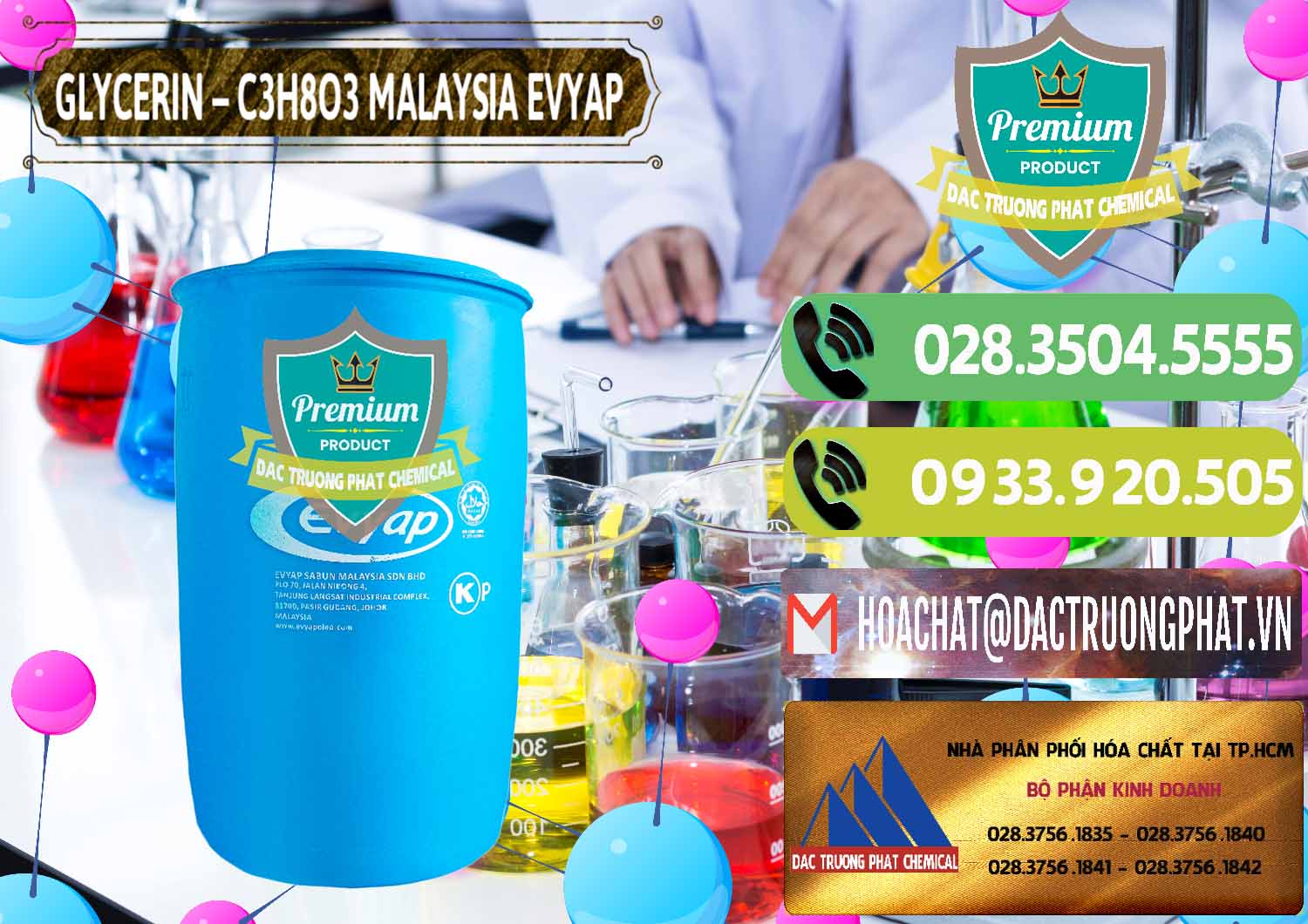 Đơn vị bán _ cung ứng Glycerin – C3H8O3 Malaysia Evyap - 0066 - Chuyên cung cấp & kinh doanh hóa chất tại TP.HCM - hoachatmientay.vn