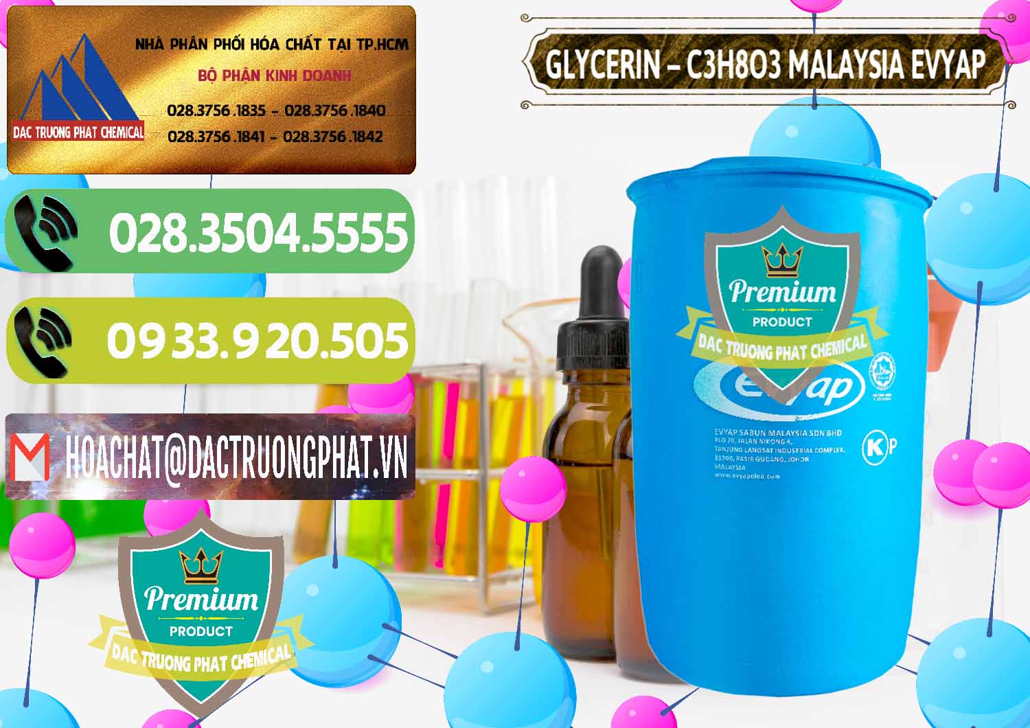 Thương mại & bán Hóa chất Liquid Glycerin Þ Glycerin Dạng Nước Malaysia Evyap tại Bến Tre Chuyên kinh doanh - bán Glycerin – C3H8O3 Malaysia Evyap - 0066 - Nhà phân phối ( kinh doanh ) hóa chất tại TP.HCM - hoachatmientay.vn