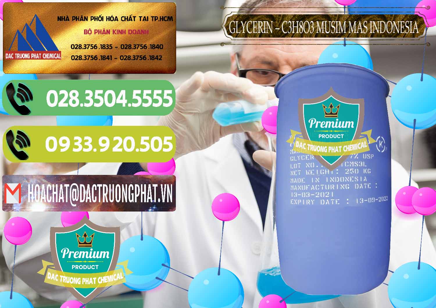 Công ty cung ứng _ bán Glycerin – C3H8O3 99.7% Musim Mas Indonesia - 0272 - Cty chuyên cung cấp ( bán ) hóa chất tại TP.HCM - hoachatmientay.vn