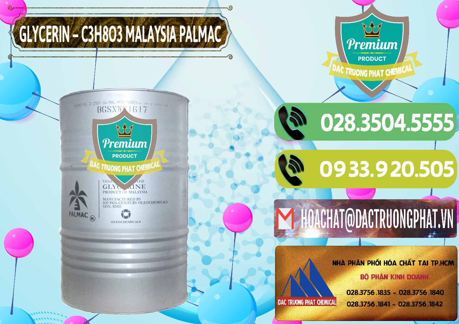 Nơi chuyên cung ứng và bán Glycerin – C3H8O3 99.7% Malaysia Palmac - 0067 - Nhà cung cấp - kinh doanh hóa chất tại TP.HCM - hoachatmientay.vn
