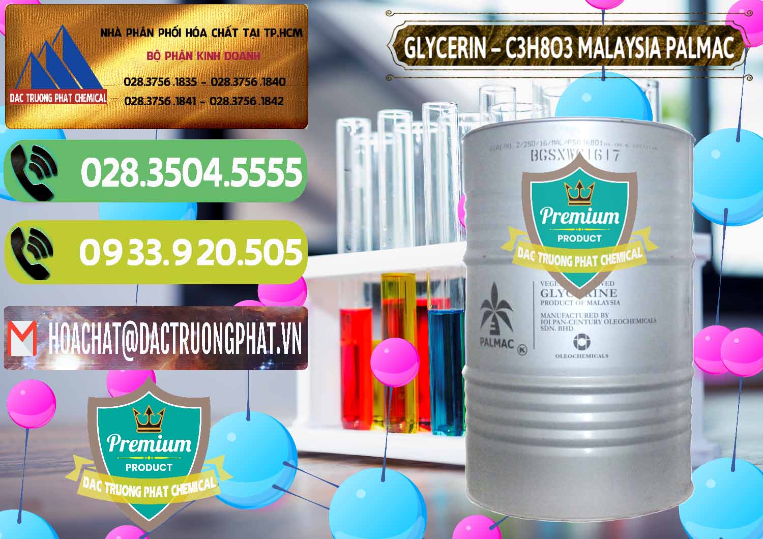 Cung cấp _ bán Glycerin – C3H8O3 99.7% Malaysia Palmac - 0067 - Kinh doanh ( phân phối ) hóa chất tại TP.HCM - hoachatmientay.vn