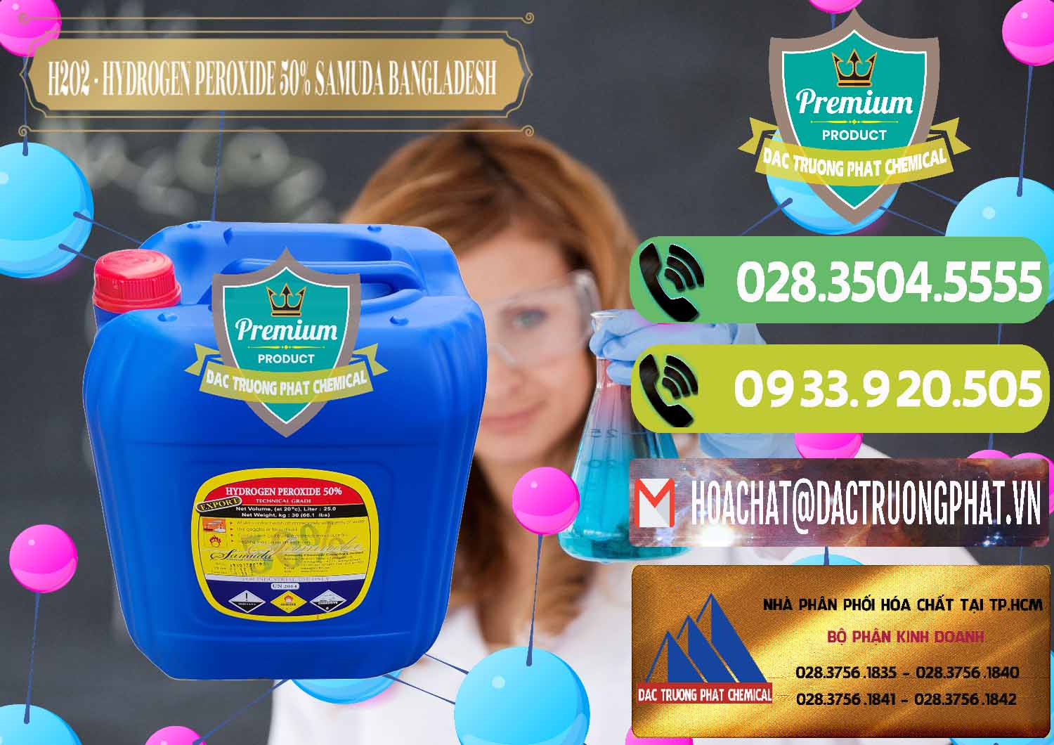 Nơi chuyên bán — cung ứng H2O2 | Liquid Oxy Già 50% Samuda Bangladesh Đơn vị bán & cung ứng H2O2 - Hydrogen Peroxide 50% Samuda Bangladesh - 0077 - Công ty chuyên cung cấp ( bán ) hóa chất tại TP.HCM - hoachatmientay.vn