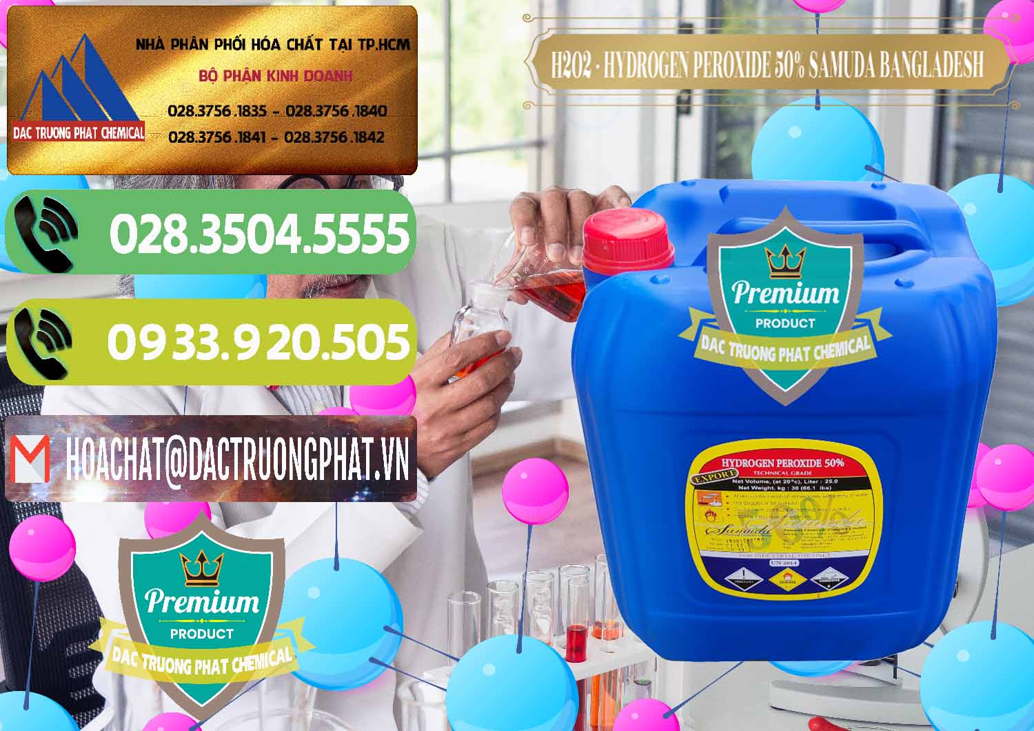 Địa chỉ chuyên bán > thương mại Oxy Già © Liquid Hydro Peroxid Samuda Bangladesh tại Hậu Giang Nơi chuyên cung cấp & bán H2O2 - Hydrogen Peroxide 50% Samuda Bangladesh - 0077 - Đơn vị chuyên cung cấp _ nhập khẩu hóa chất tại TP.HCM - hoachatmientay.vn