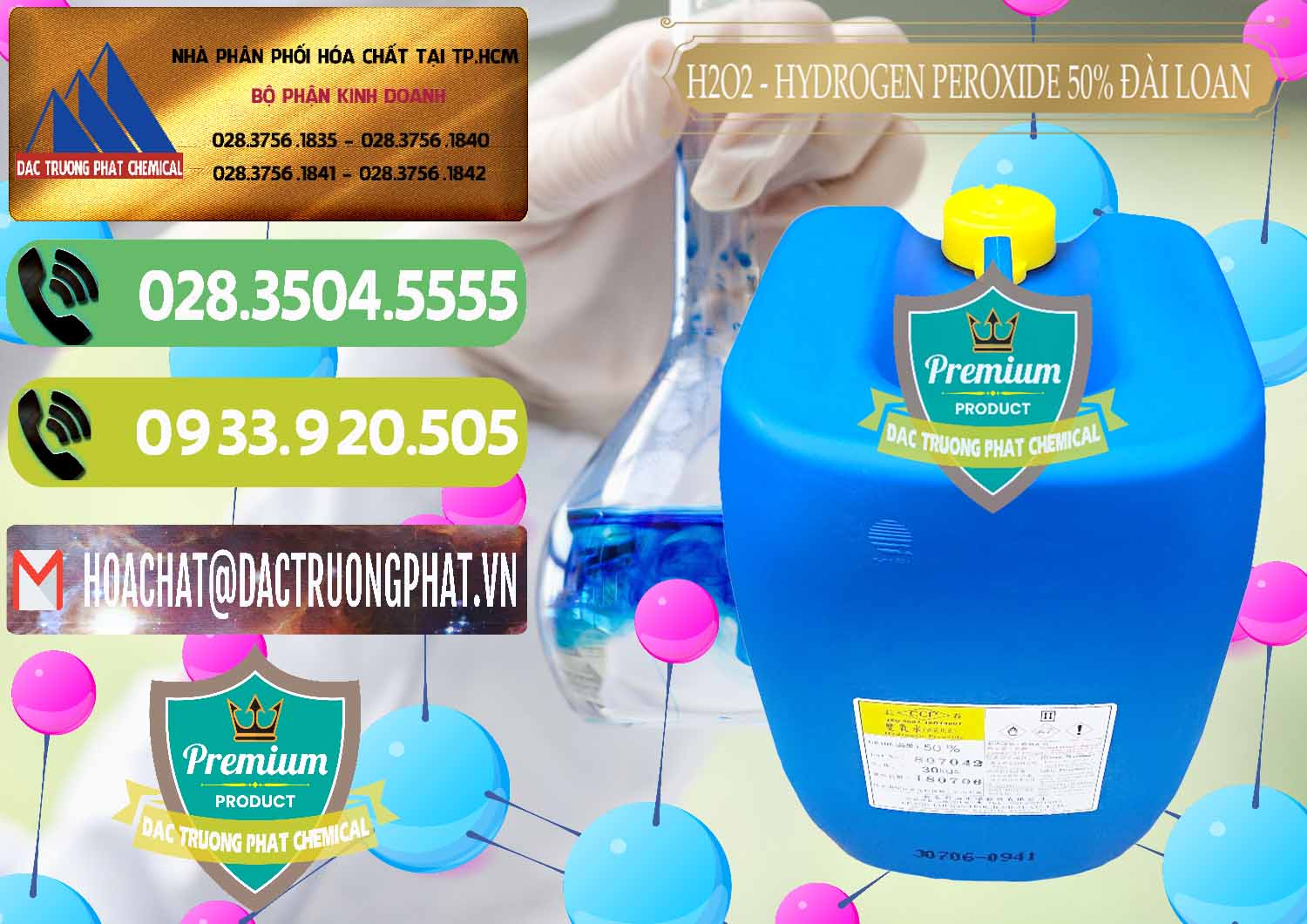 Cty bán þ kinh doanh Hóa Chất Công Nghiệp hóa chất Nước Oxy H2O2 > Hydrogen Peroxide Chuyên bán & phân phối H2O2 - Hydrogen Peroxide 50% Đài Loan Taiwan Chang Chun - 0069 - Nơi cung cấp và phân phối hóa chất tại TP.HCM - hoachatmientay.vn