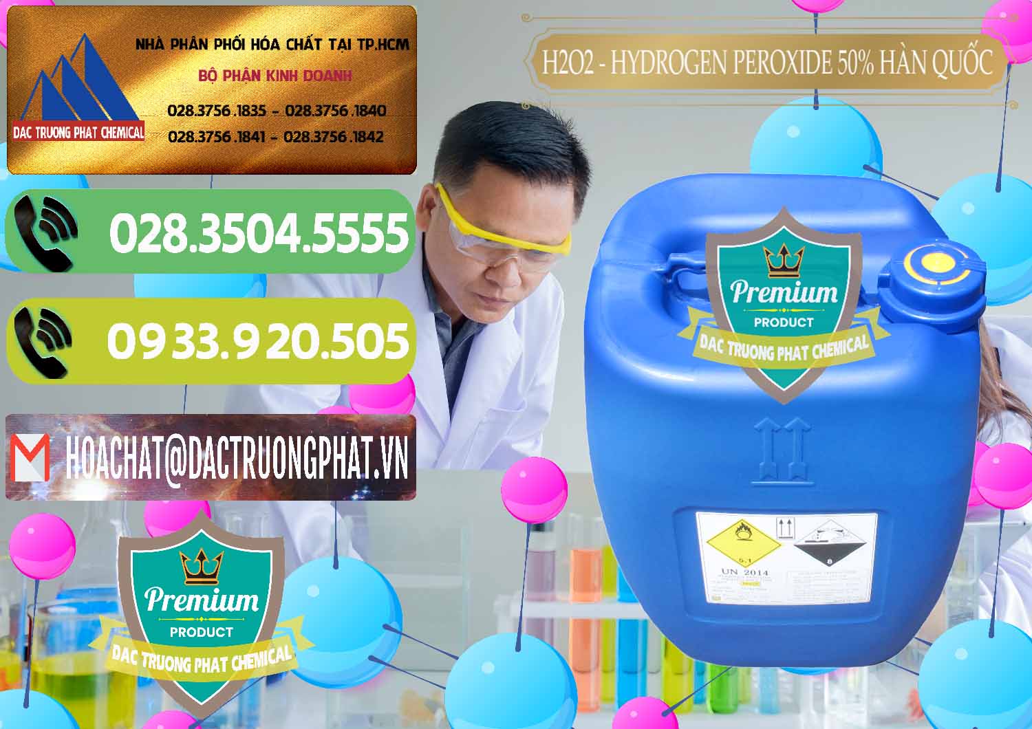 Nhà phân phối và bán H2O2 - Hydrogen Peroxide 50% Taekwang Hàn Quốc Korea - 0071 - Chuyên phân phối _ cung cấp hóa chất tại TP.HCM - hoachatmientay.vn