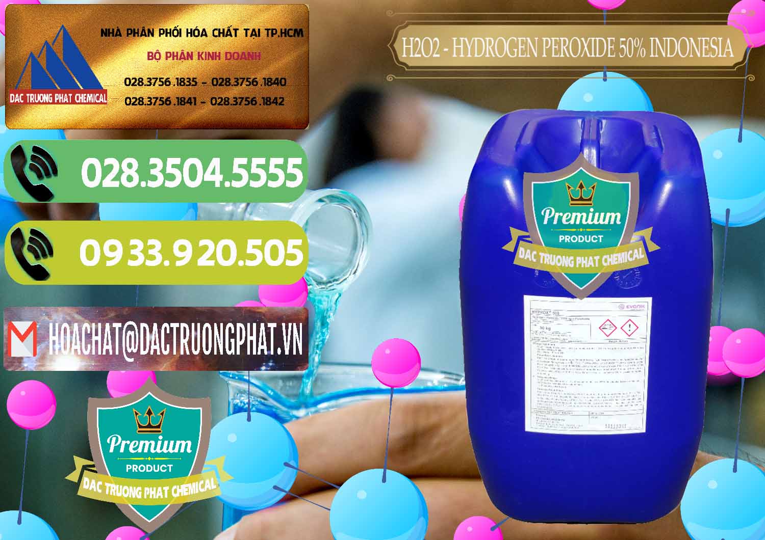 Kinh doanh _ bán H2O2 - Hydrogen Peroxide 50% Evonik Indonesia - 0070 - Nơi chuyên cung cấp - kinh doanh hóa chất tại TP.HCM - hoachatmientay.vn