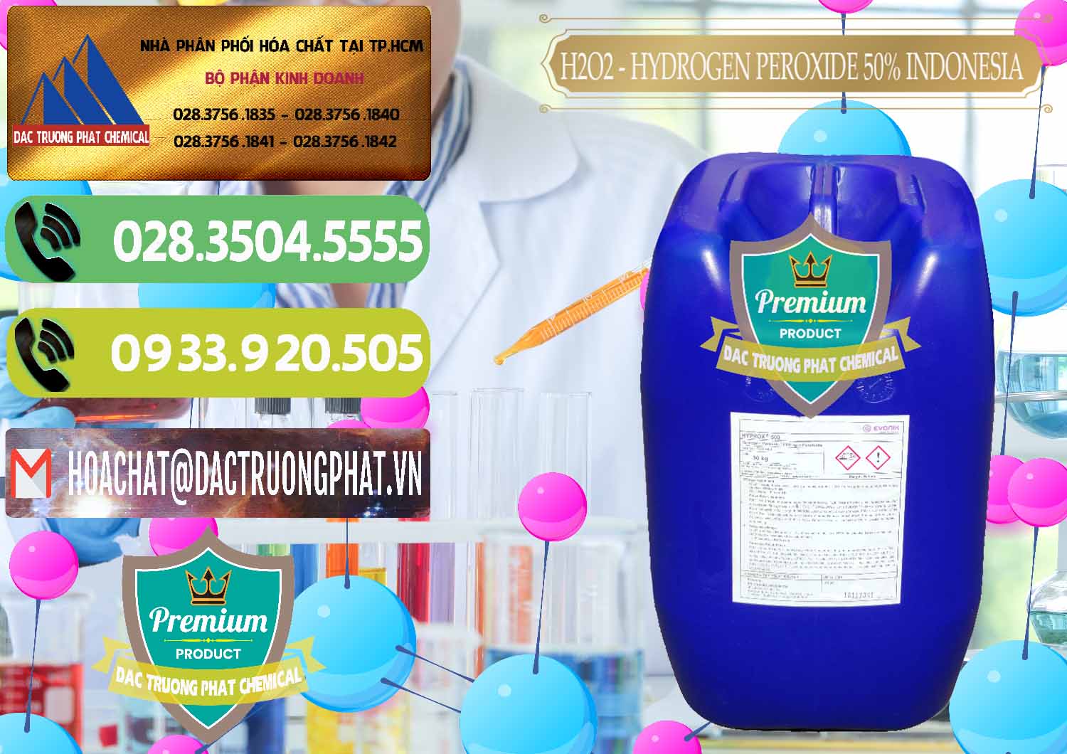Cty chuyên bán và cung cấp H2O2 - Hydrogen Peroxide 50% Evonik Indonesia - 0070 - Công ty chuyên kinh doanh _ phân phối hóa chất tại TP.HCM - hoachatmientay.vn