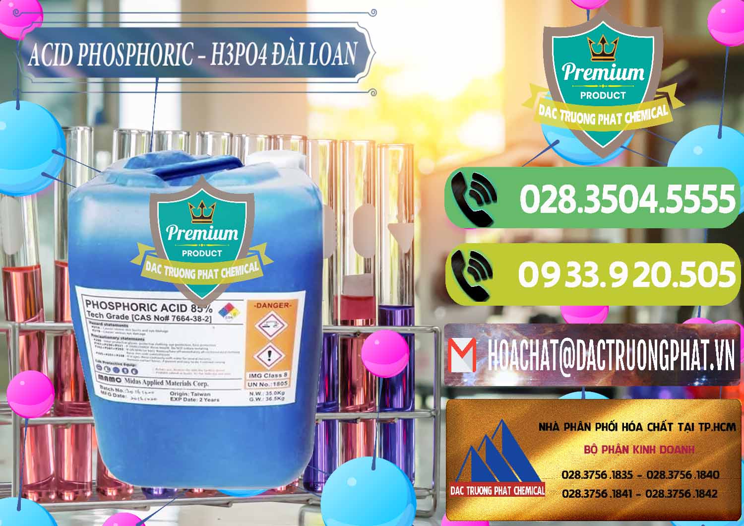 Nơi chuyên cung cấp và bán Axit Phosphoric - Acid Phosphoric H3PO4 85% Đài Loan Taiwan - 0351 - Đơn vị cung cấp và phân phối hóa chất tại TP.HCM - hoachatmientay.vn