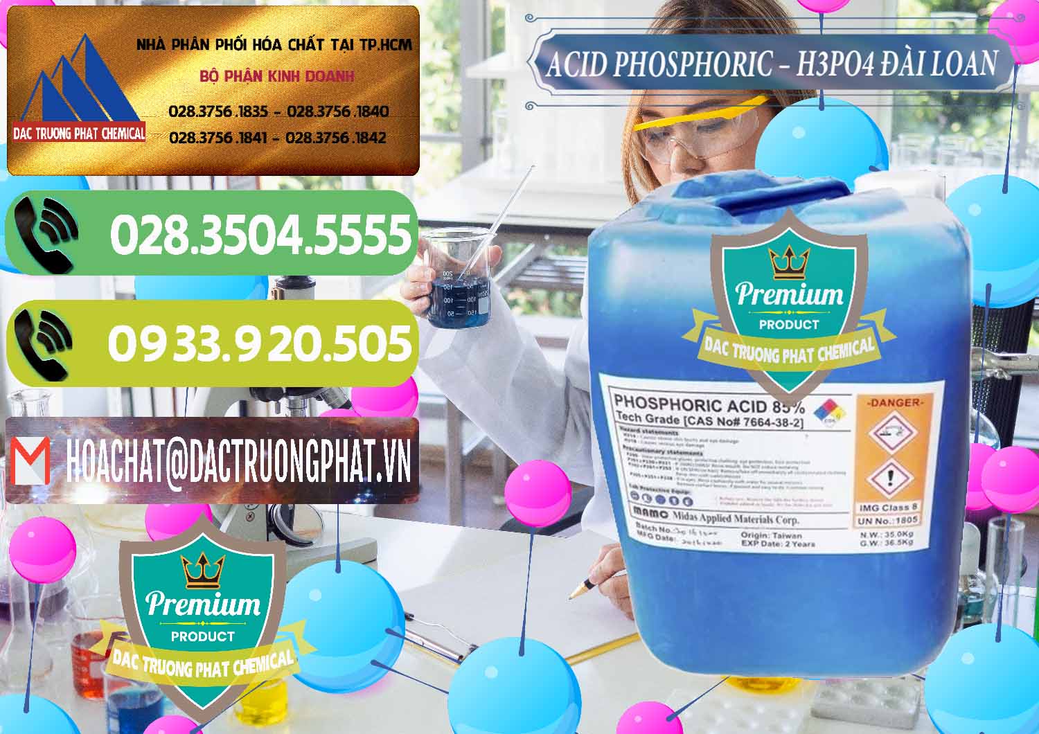 Kinh doanh - bán Axit Phosphoric - Acid Phosphoric H3PO4 85% Đài Loan Taiwan - 0351 - Cung cấp _ bán hóa chất tại TP.HCM - hoachatmientay.vn
