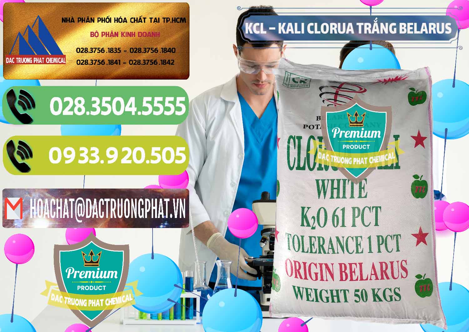Nơi bán và cung ứng KCL – Kali Clorua Trắng Belarus - 0085 - Chuyên bán & cung cấp hóa chất tại TP.HCM - hoachatmientay.vn