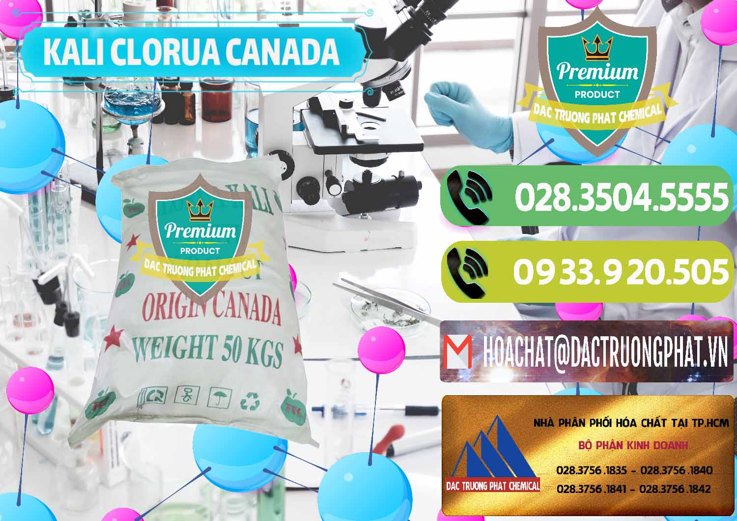 Cung ứng và bán KCL – Kali Clorua Trắng Canada - 0437 - Công ty chuyên phân phối ( nhập khẩu ) hóa chất tại TP.HCM - hoachatmientay.vn