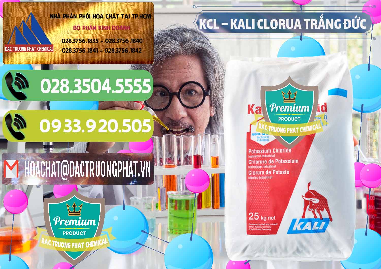 Công ty kinh doanh - bán KCL – Kali Clorua Trắng Đức Germany - 0086 - Nơi chuyên cung cấp & bán hóa chất tại TP.HCM - hoachatmientay.vn