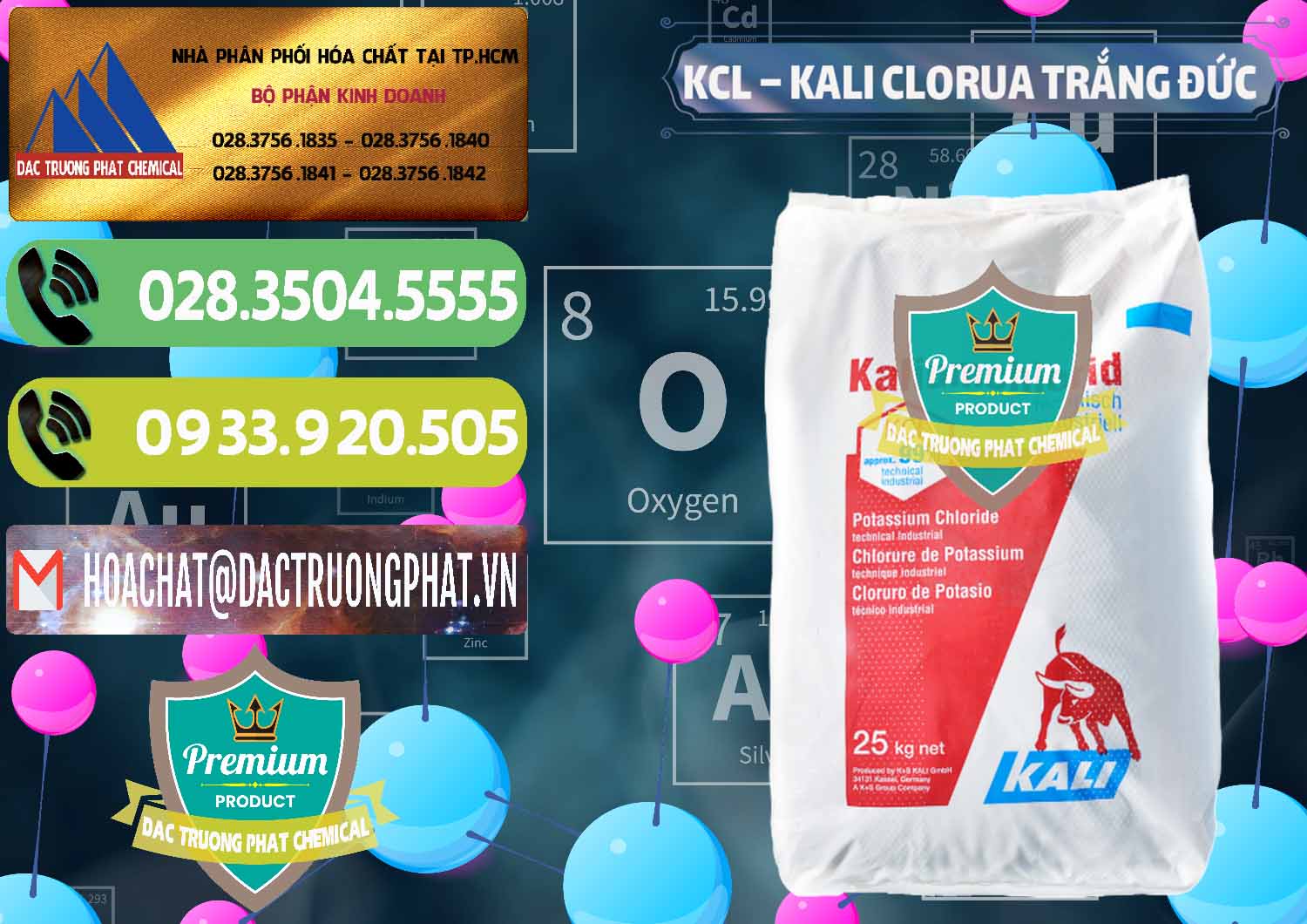 Công ty bán - cung ứng KCL – Kali Clorua Trắng Đức Germany - 0086 - Cty cung cấp & bán hóa chất tại TP.HCM - hoachatmientay.vn