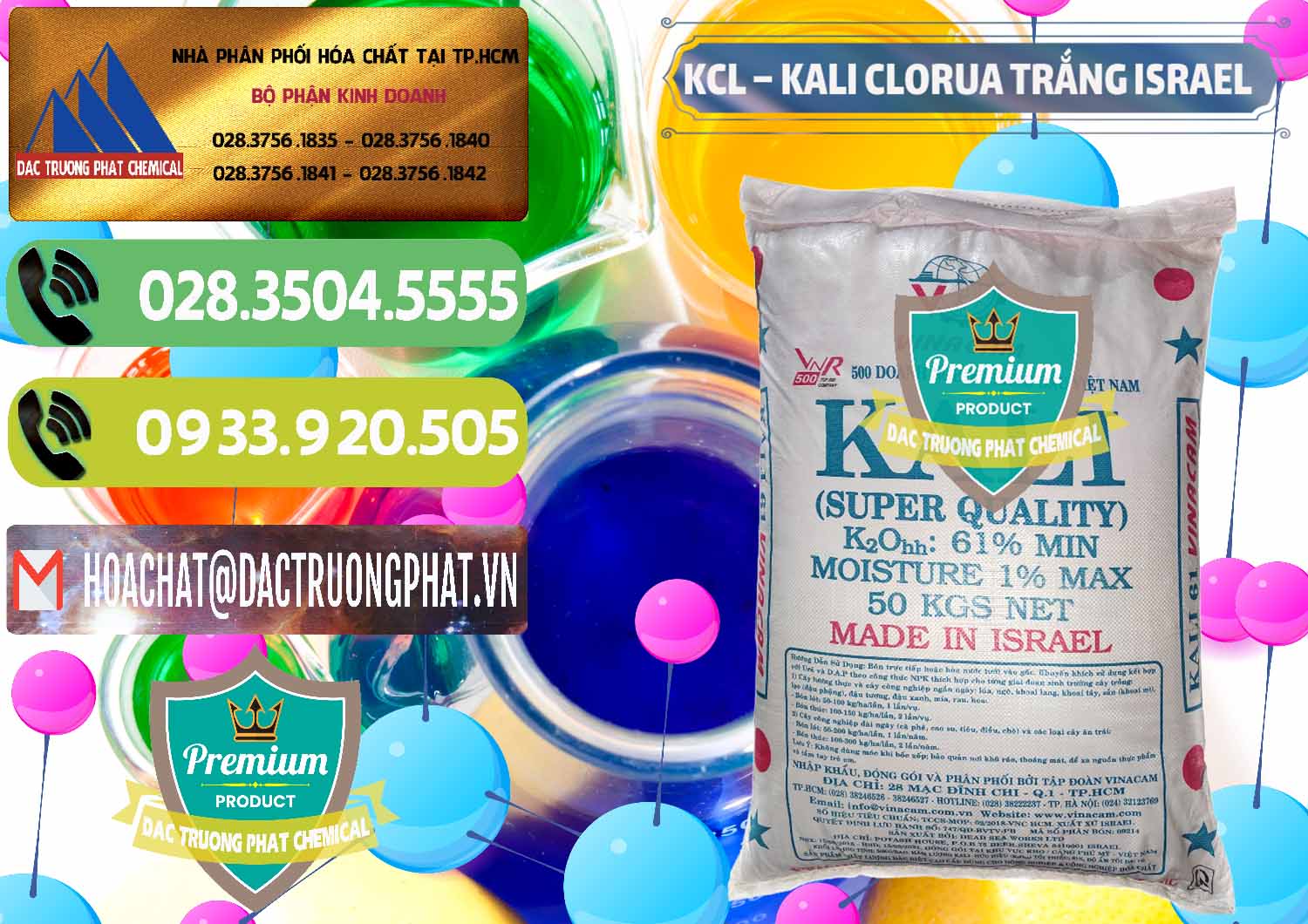 Nơi bán _ phân phối KCL – Kali Clorua Trắng Israel - 0087 - Cty cung cấp ( phân phối ) hóa chất tại TP.HCM - hoachatmientay.vn
