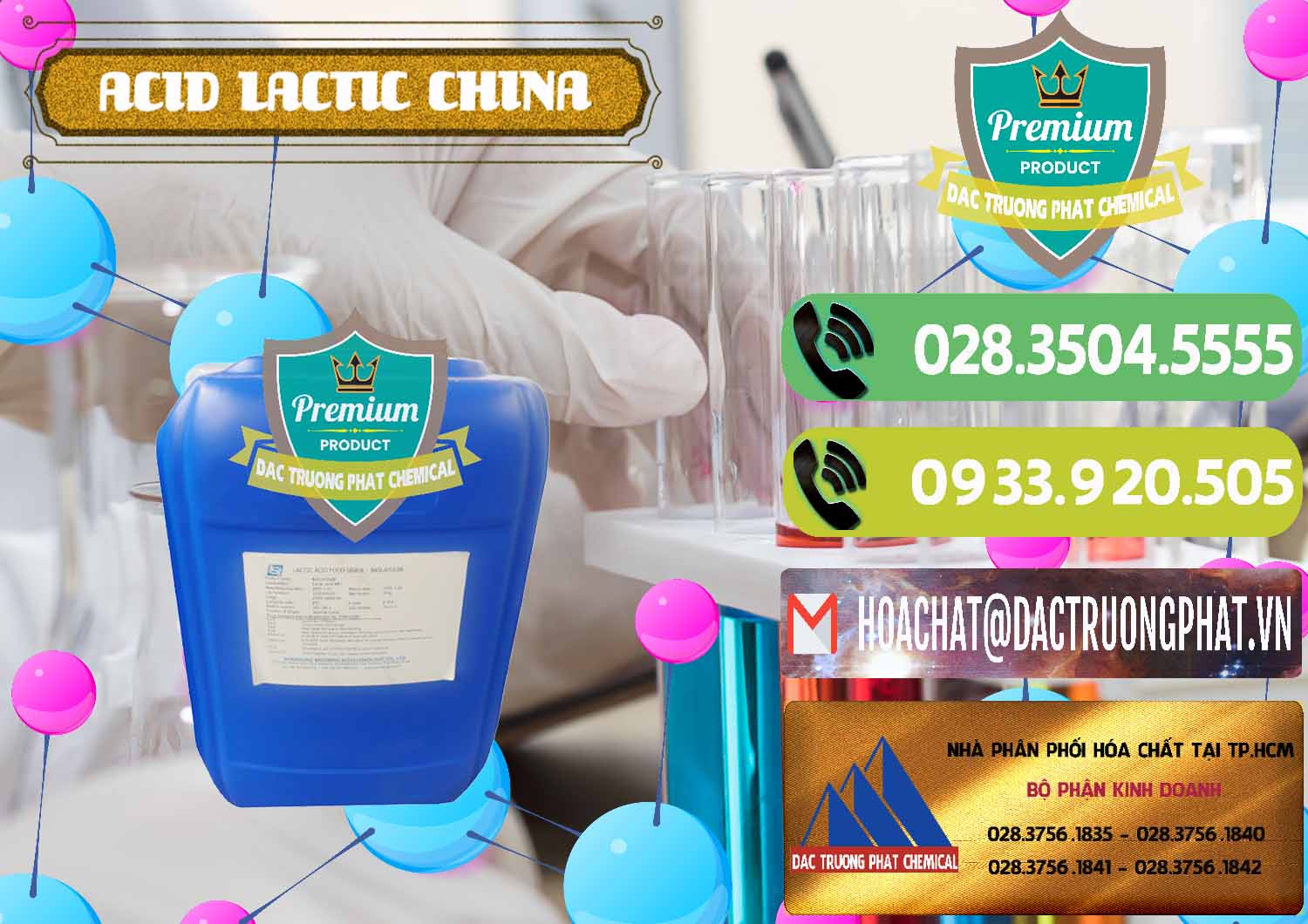 Nơi cung ứng và bán Acid Lactic – Axit Lactic Trung Quốc China - 0374 - Công ty phân phối và nhập khẩu hóa chất tại TP.HCM - hoachatmientay.vn