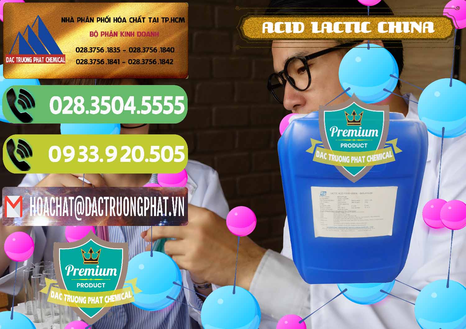 Nhà cung cấp _ bán Acid Lactic – Axit Lactic Trung Quốc China - 0374 - Nhà phân phối & cung cấp hóa chất tại TP.HCM - hoachatmientay.vn