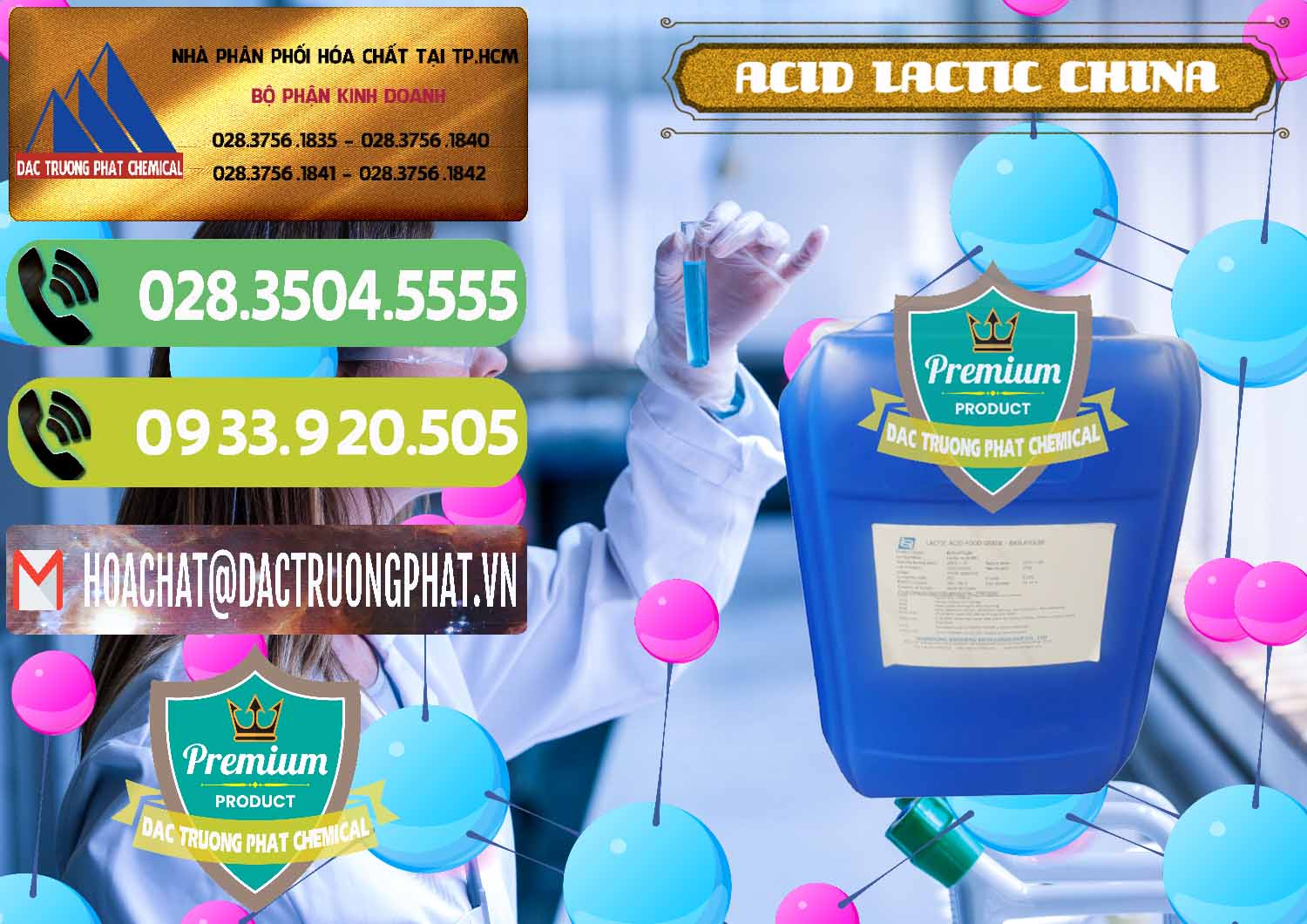Nơi chuyên bán - cung ứng Acid Lactic – Axit Lactic Trung Quốc China - 0374 - Đơn vị phân phối & cung cấp hóa chất tại TP.HCM - hoachatmientay.vn