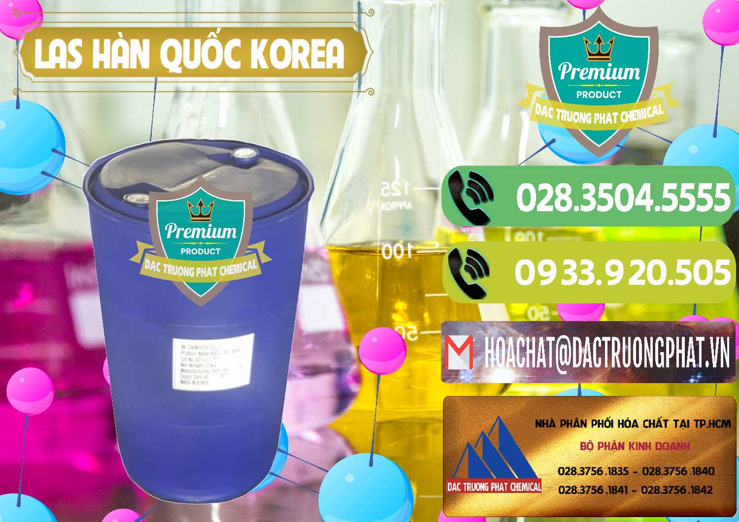 Cty chuyên kinh doanh _ bán Chất tạo bọt Las AK Chemtech ASCO Hàn Quốc Korea - 0271 - Nhà phân phối - cung ứng hóa chất tại TP.HCM - hoachatmientay.vn