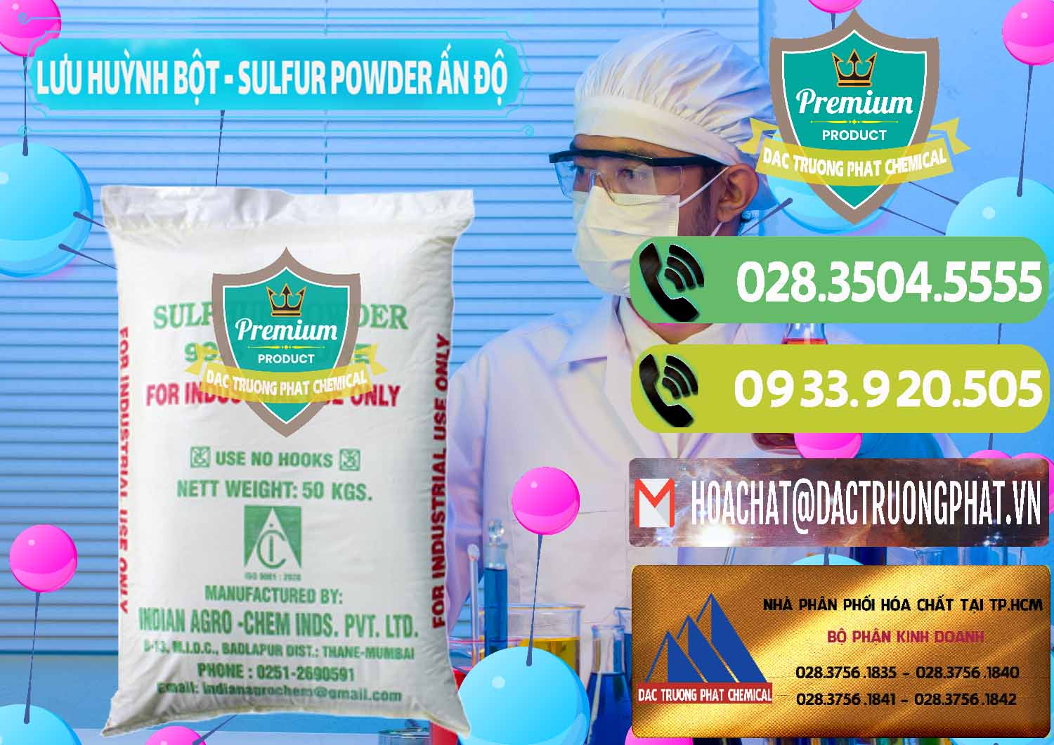 Bán - cung cấp Lưu huỳnh Bột - Sulfur Powder Ấn Độ India - 0347 - Nhà cung cấp - bán hóa chất tại TP.HCM - hoachatmientay.vn
