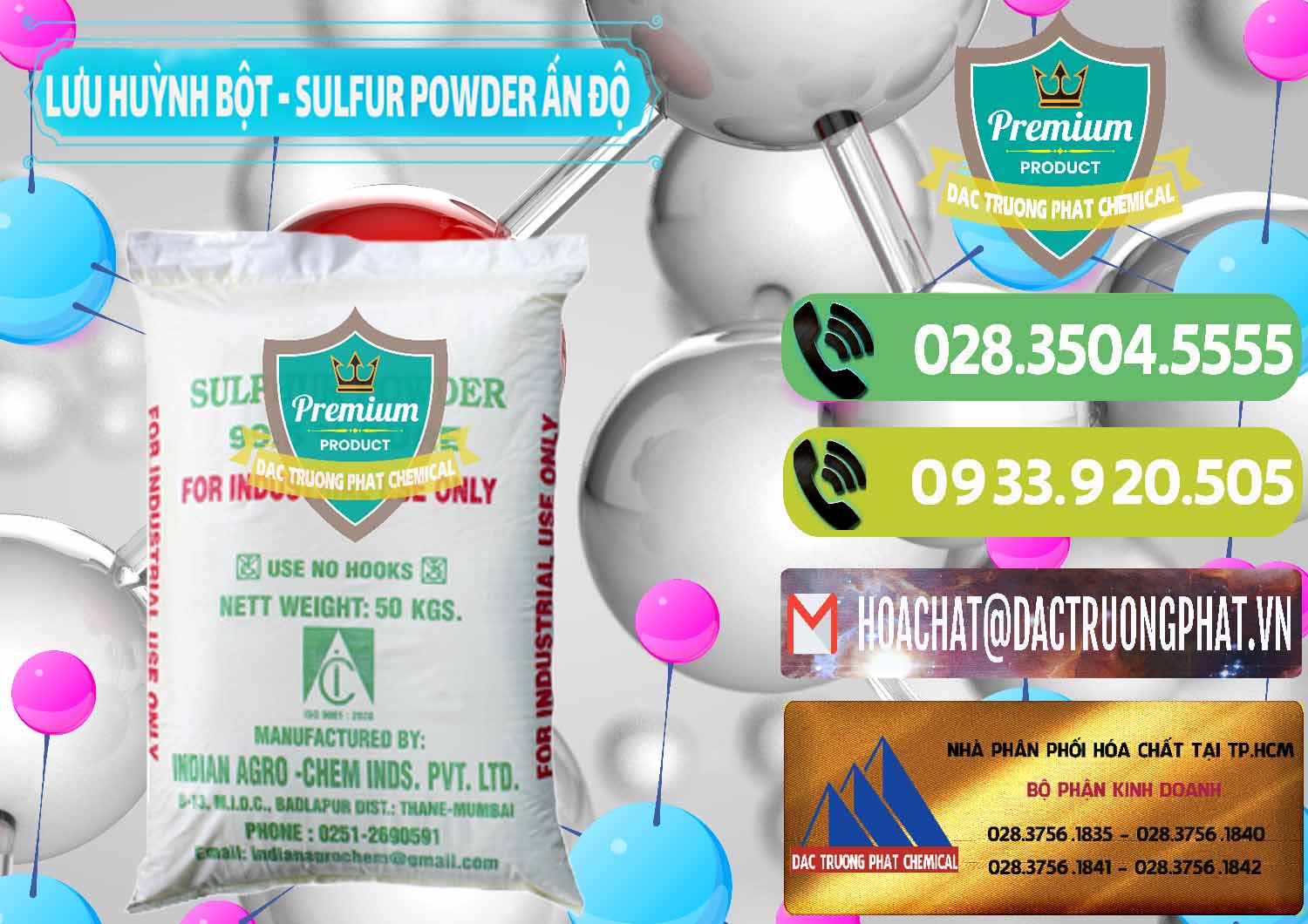 Nơi chuyên nhập khẩu và bán Lưu huỳnh Bột - Sulfur Powder Ấn Độ India - 0347 - Công ty kinh doanh - phân phối hóa chất tại TP.HCM - hoachatmientay.vn
