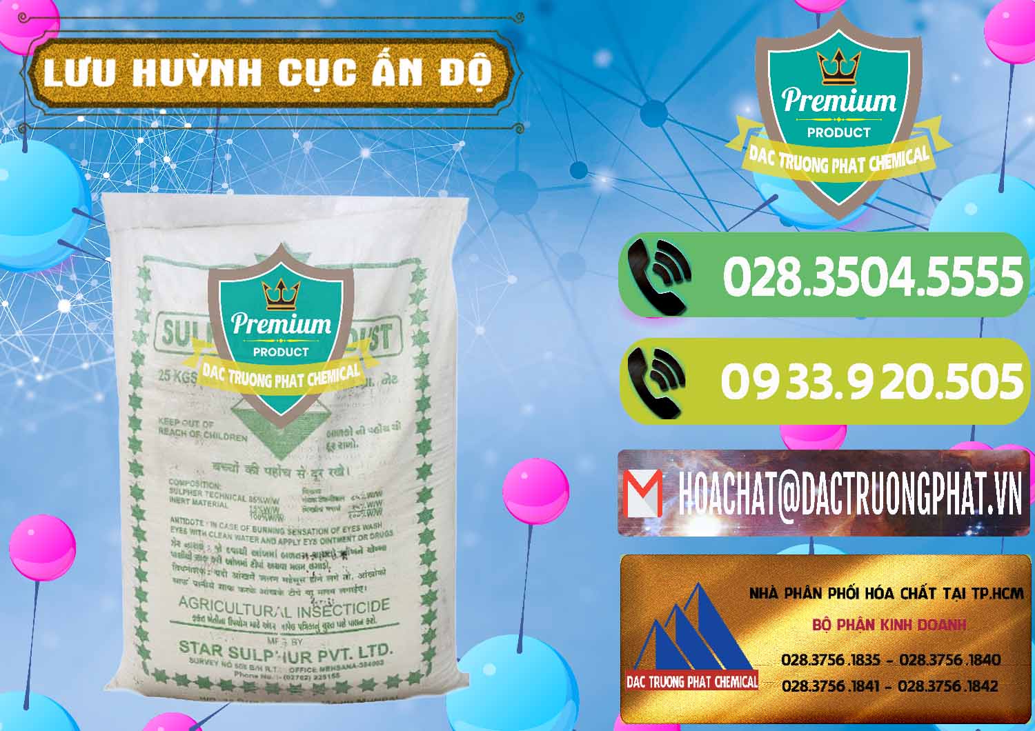 Phân phối và bán Lưu huỳnh Cục - Sulfur Ấn Độ India - 0348 - Đơn vị chuyên nhập khẩu & cung cấp hóa chất tại TP.HCM - hoachatmientay.vn