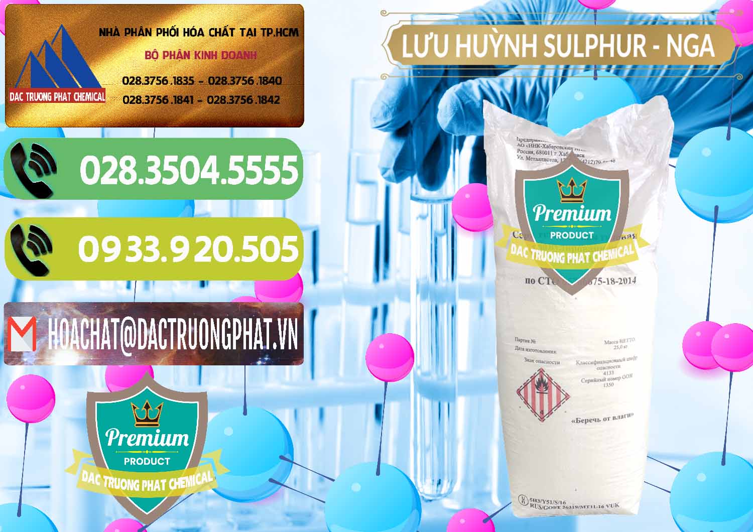 Nơi kinh doanh _ bán Lưu huỳnh Hạt - Sulfur Nga Russia - 0200 - Cung cấp và kinh doanh hóa chất tại TP.HCM - hoachatmientay.vn