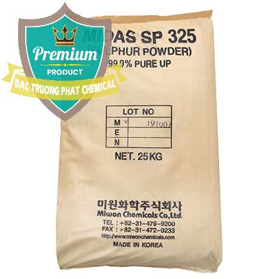 Lưu huỳnh Bột – Sulfur Powder Midas SP 325 Hàn Quốc Korea